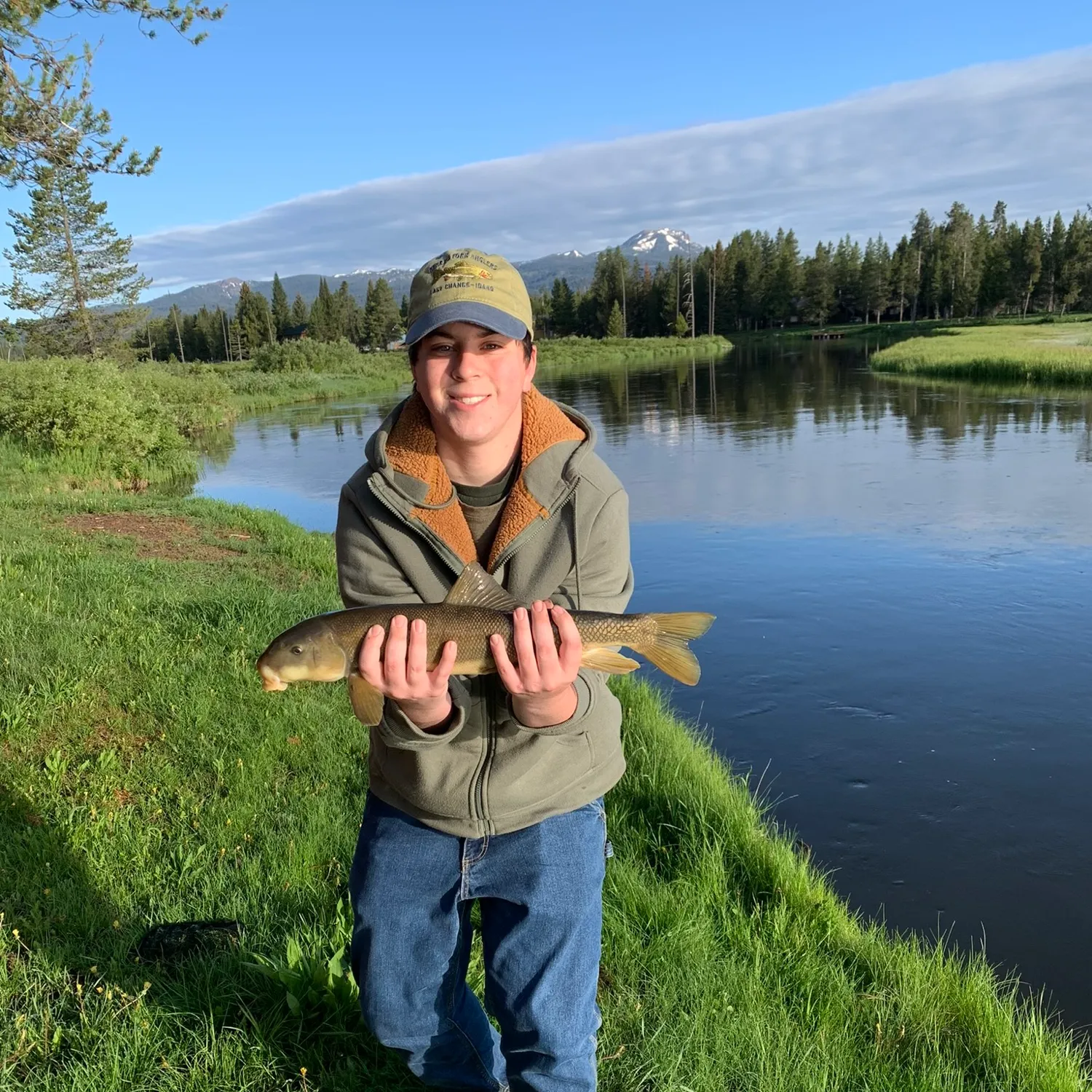 The most popular recent Mountain sucker catch on Fishbrain