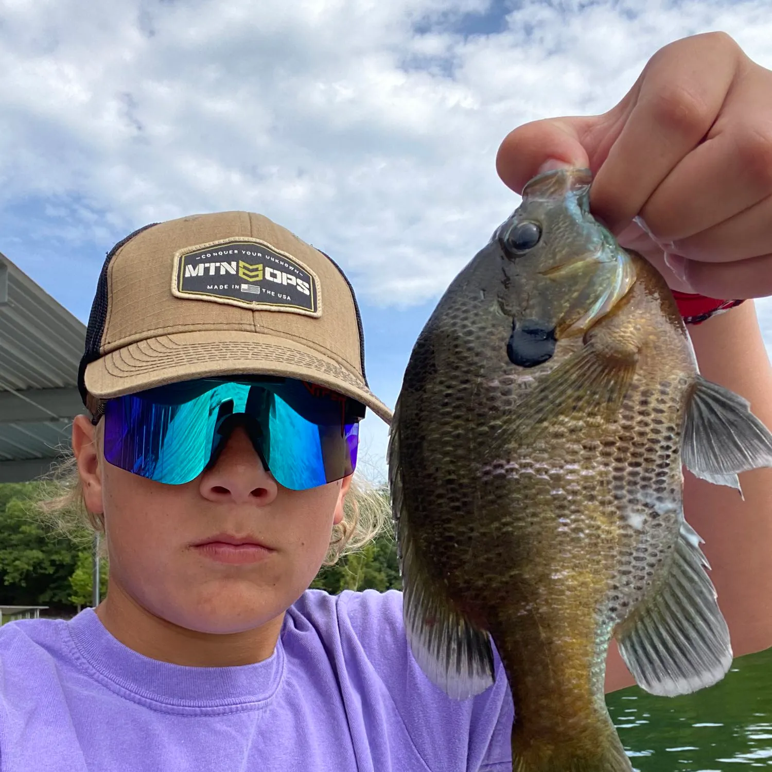 The most popular recent Bluegill catch on Fishbrain