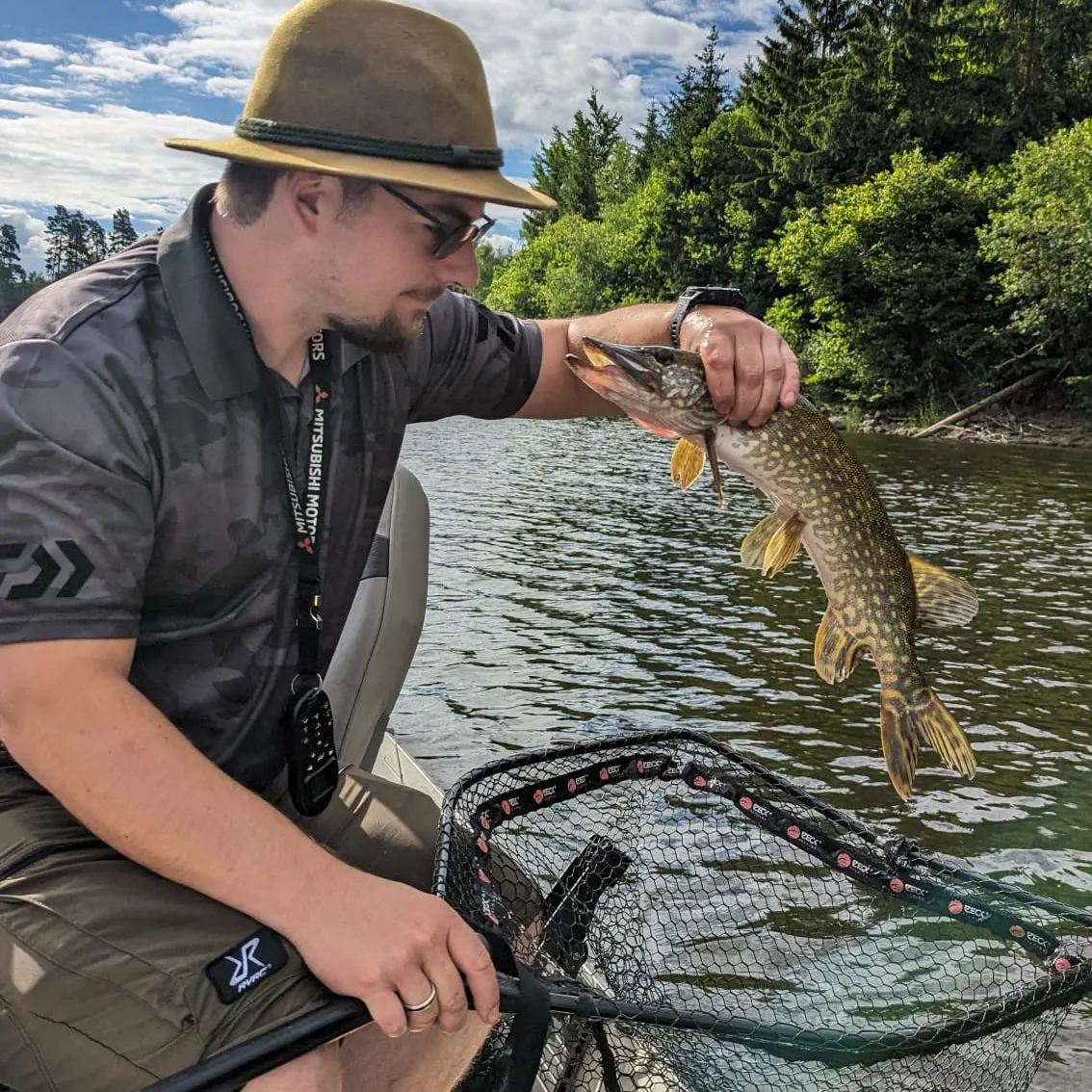 recently logged catches