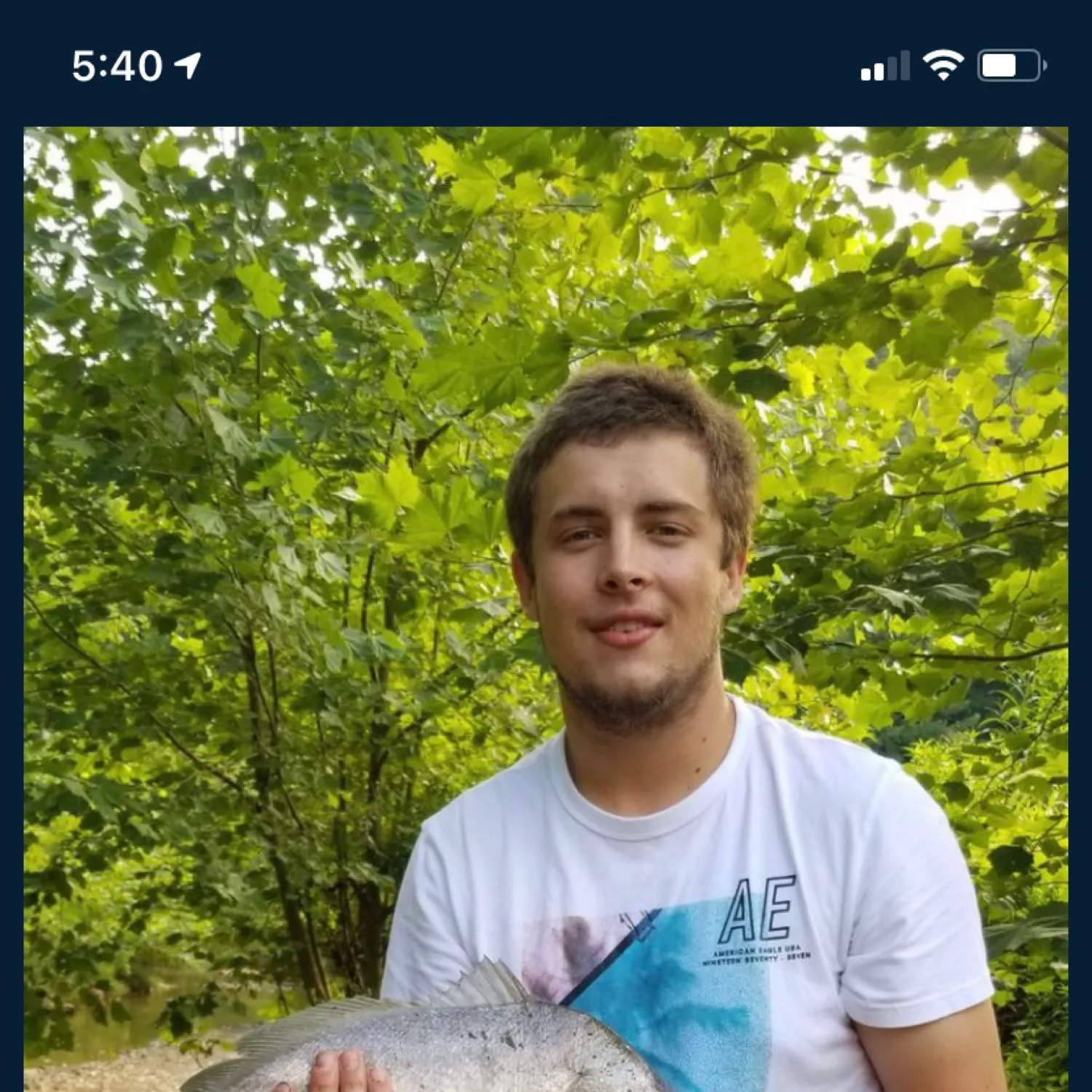 recently logged catches