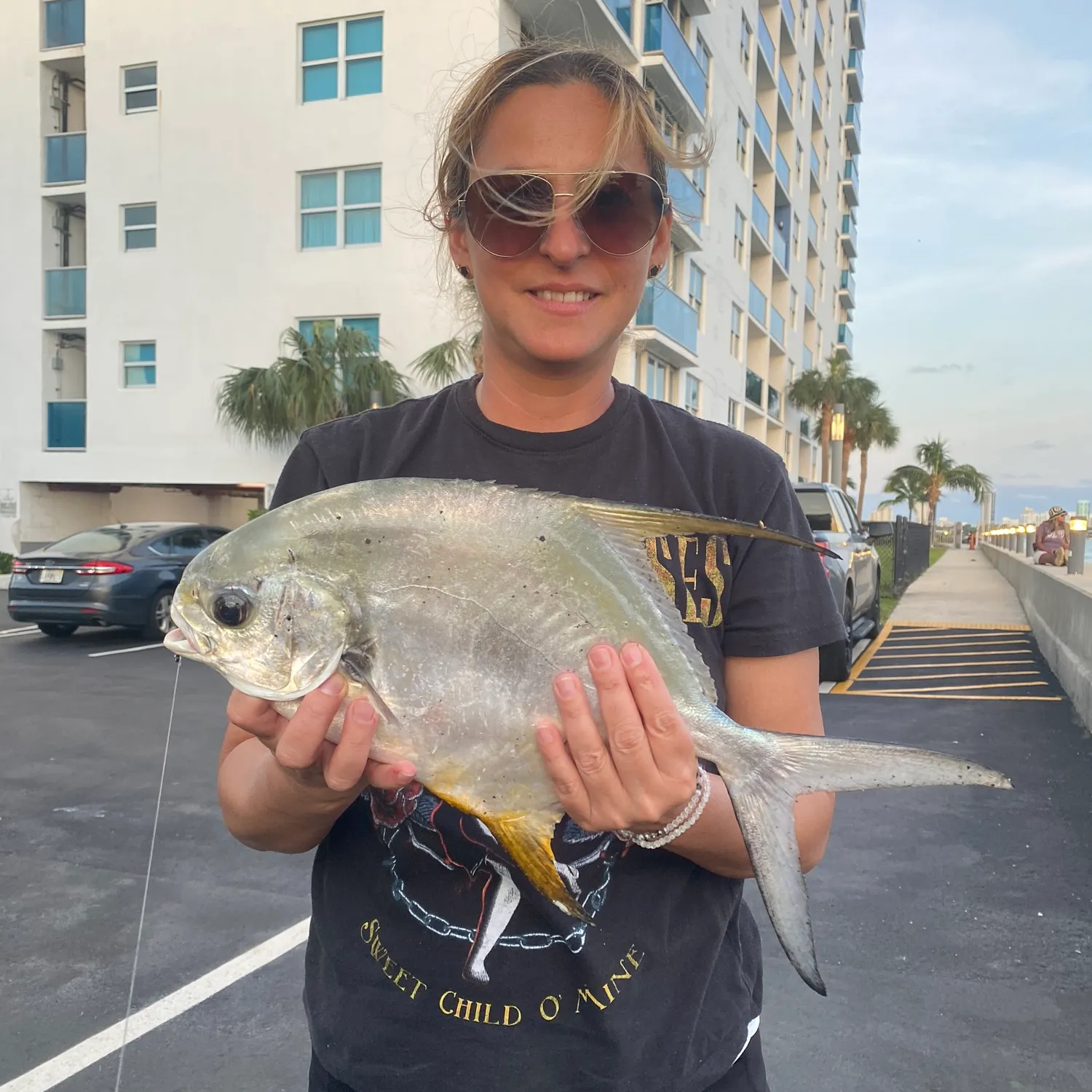 The most popular recent Palometa catch on Fishbrain