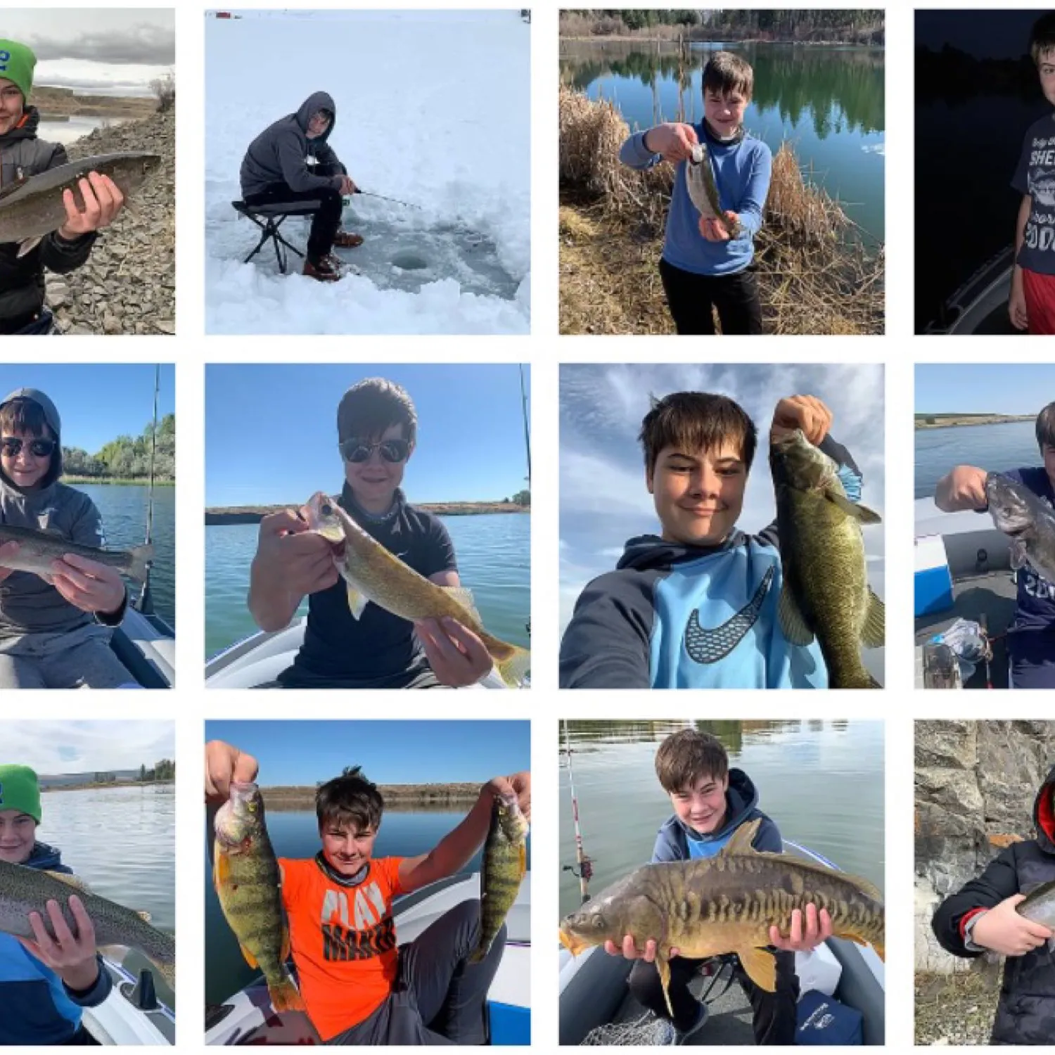 recently logged catches