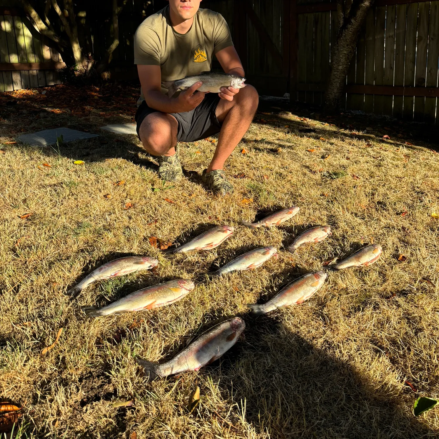 recently logged catches