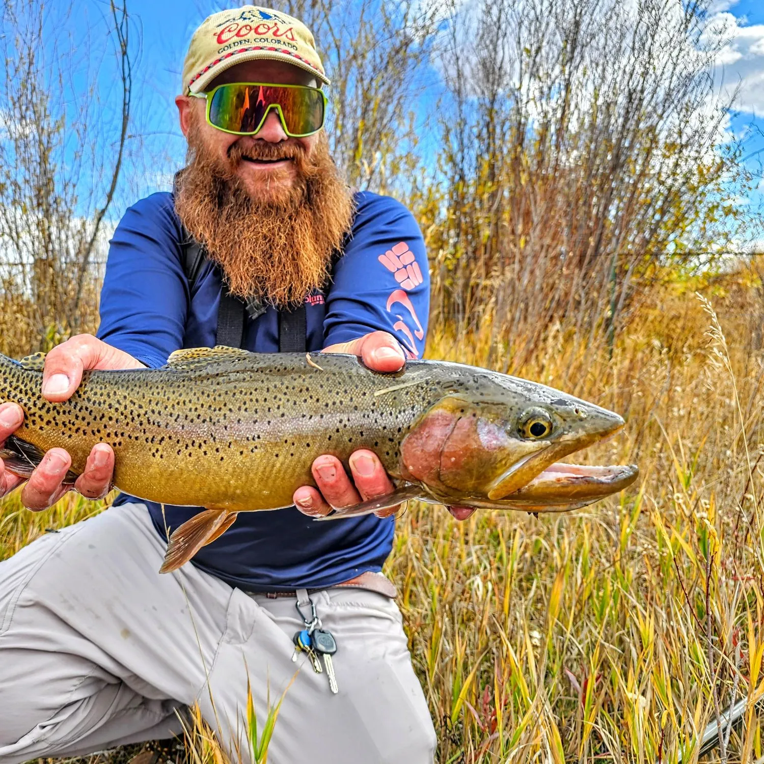 The most popular recent Cutbow catch on Fishbrain