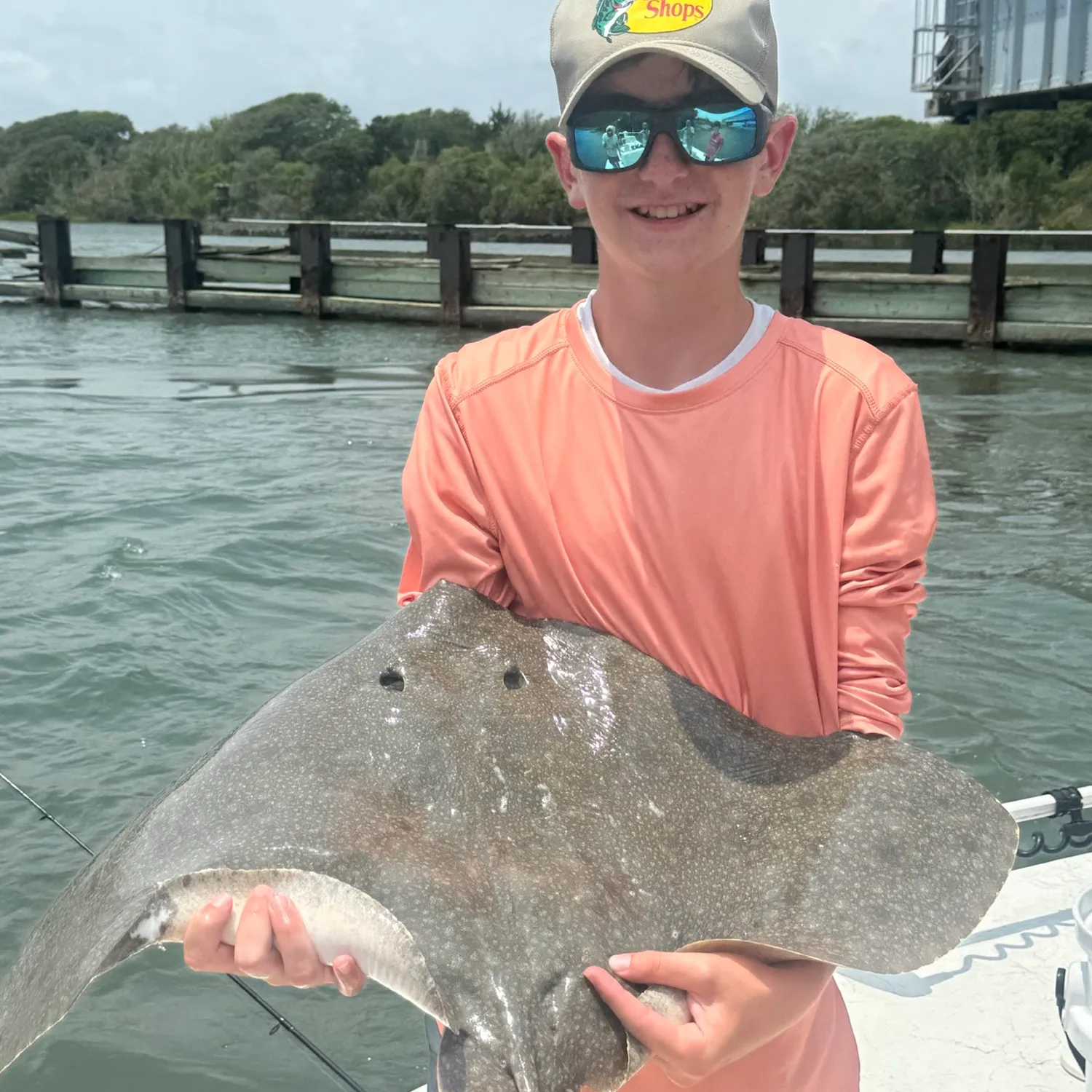 The most popular recent Spiny butterfly ray catch on Fishbrain