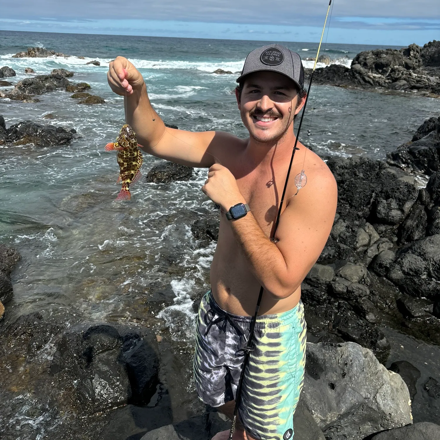 The most popular recent Marbled Rockfish catch on Fishbrain