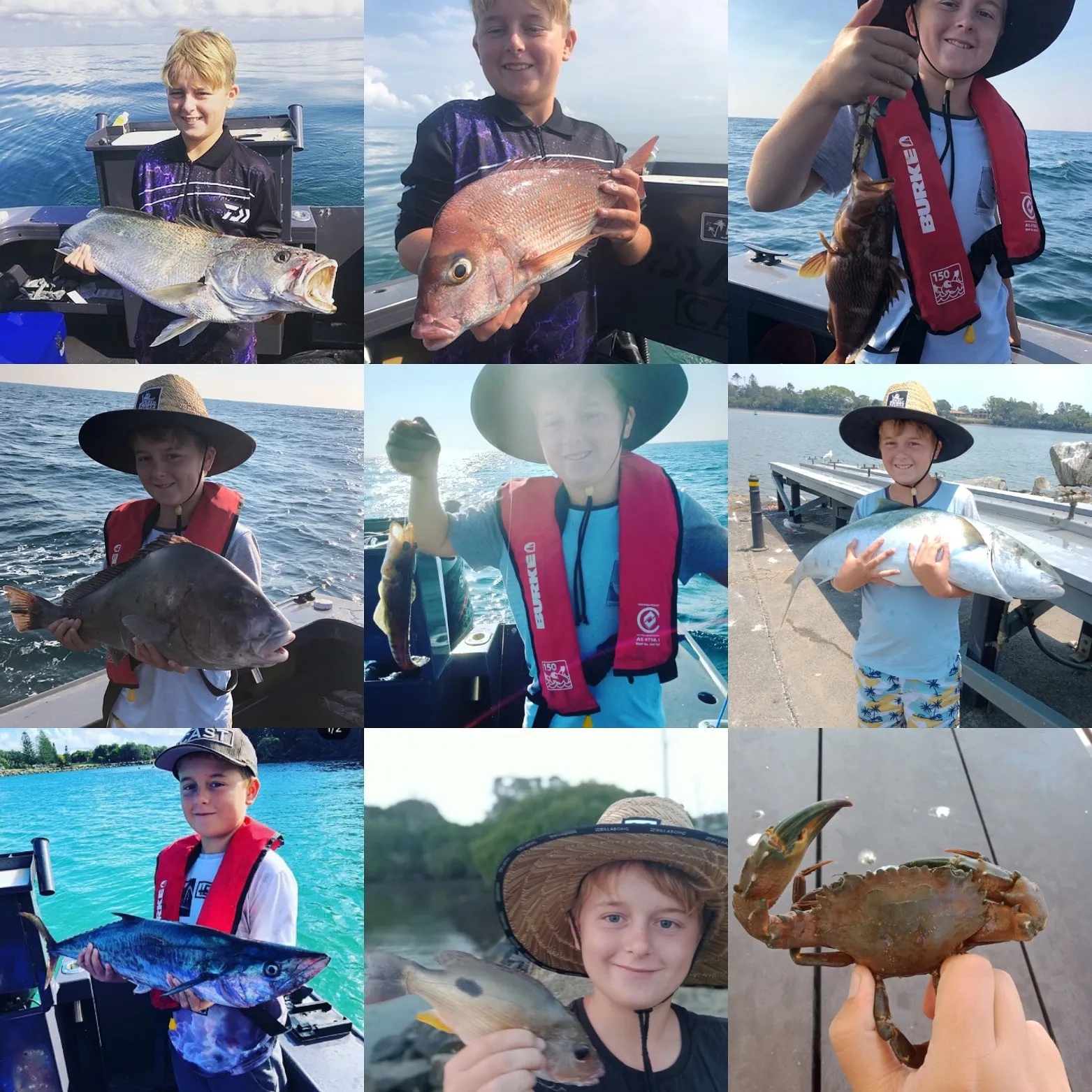 recently logged catches