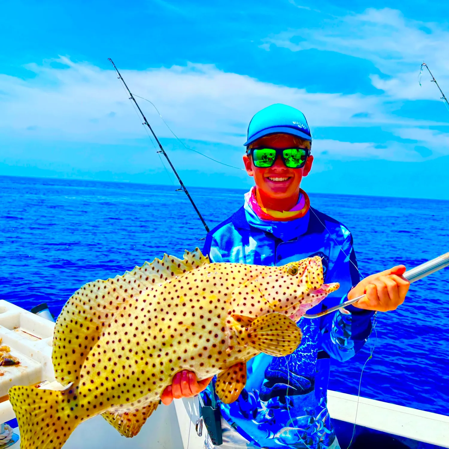 The most popular recent Humpback grouper catch on Fishbrain