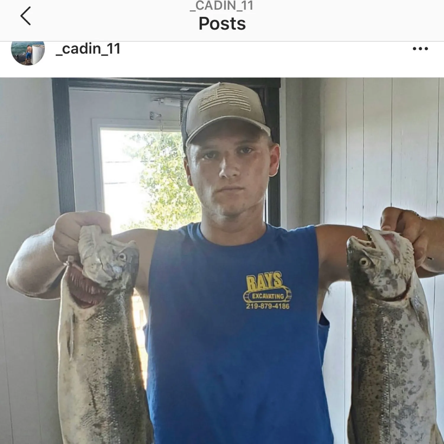 recently logged catches