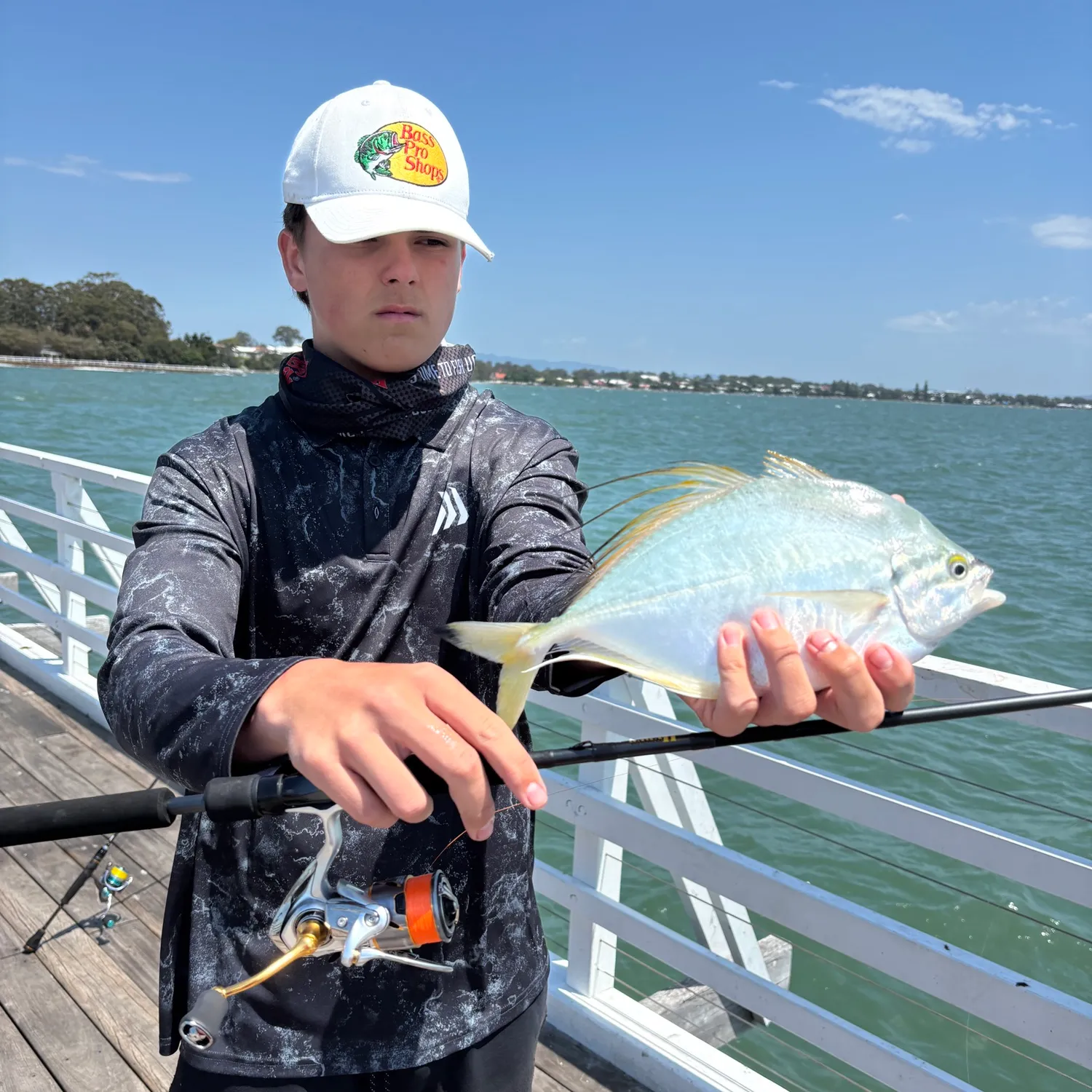 The most popular recent Fringe-finned trevally catch on Fishbrain