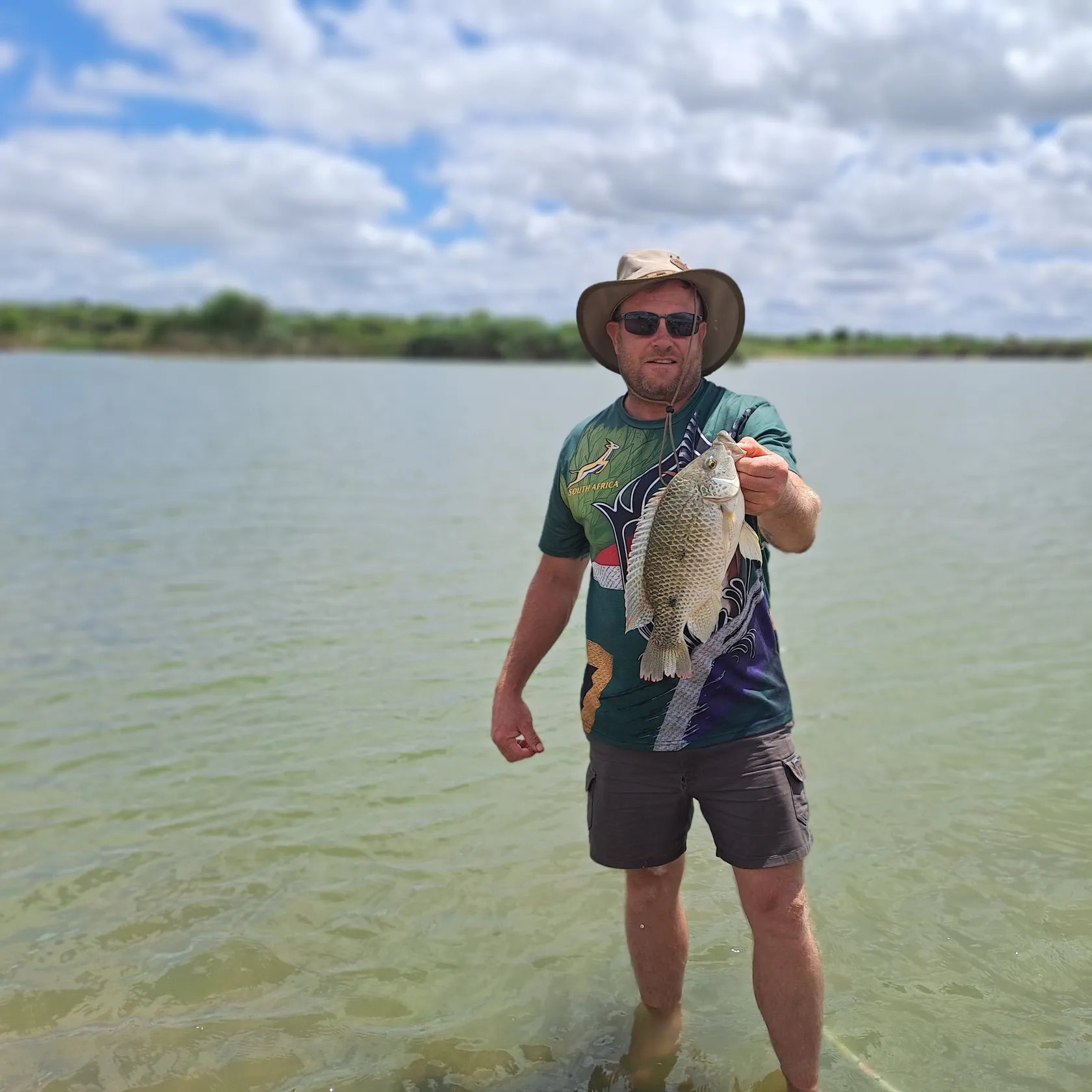 The most popular recent Three spotted tilapia catch on Fishbrain