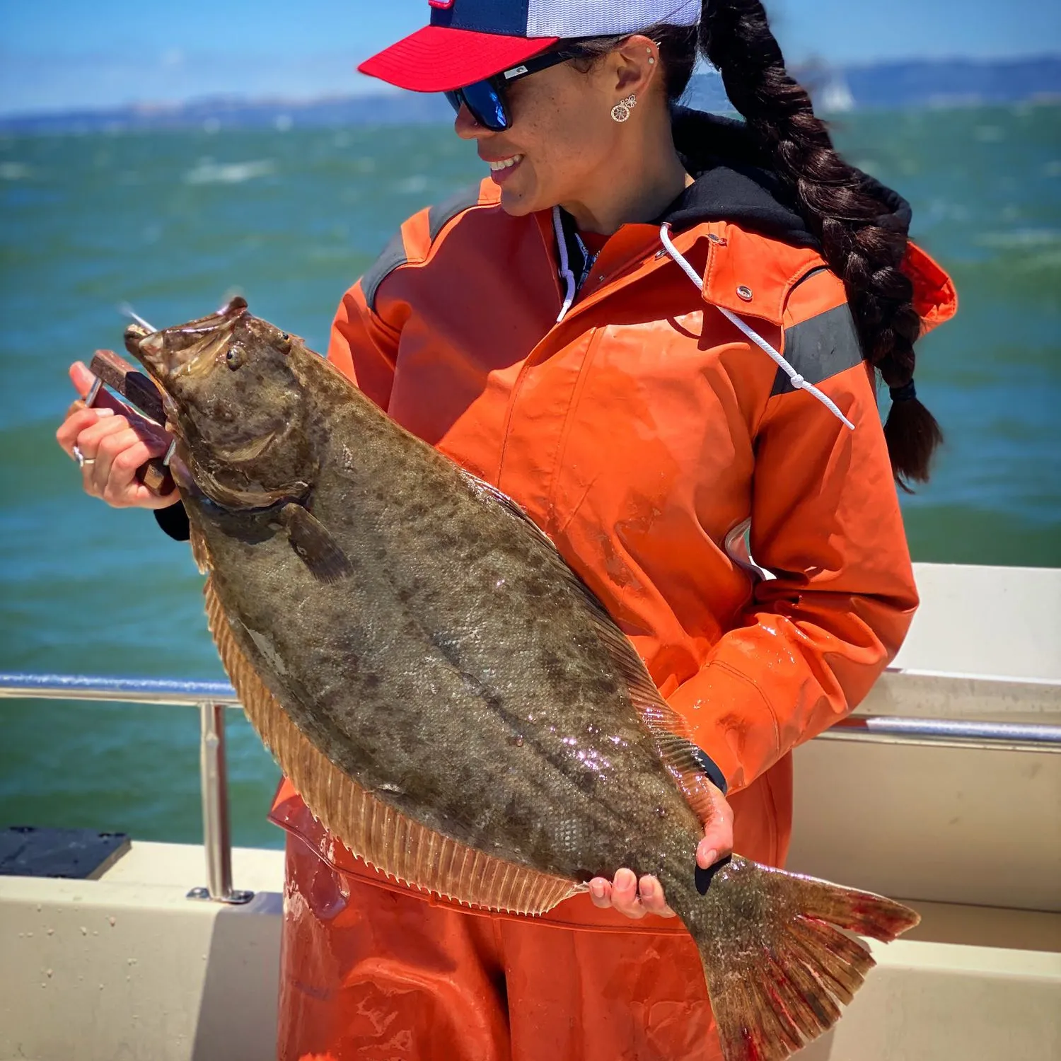 The most popular recent California halibut catch on Fishbrain