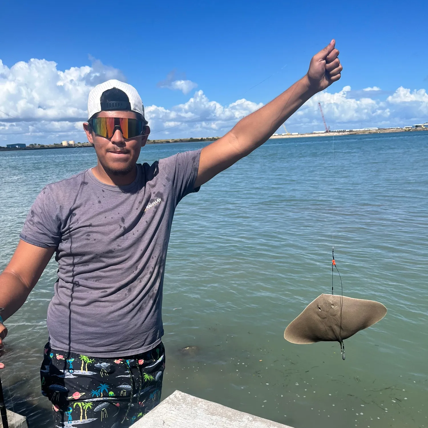 The most popular recent Thorntail stingray catch on Fishbrain