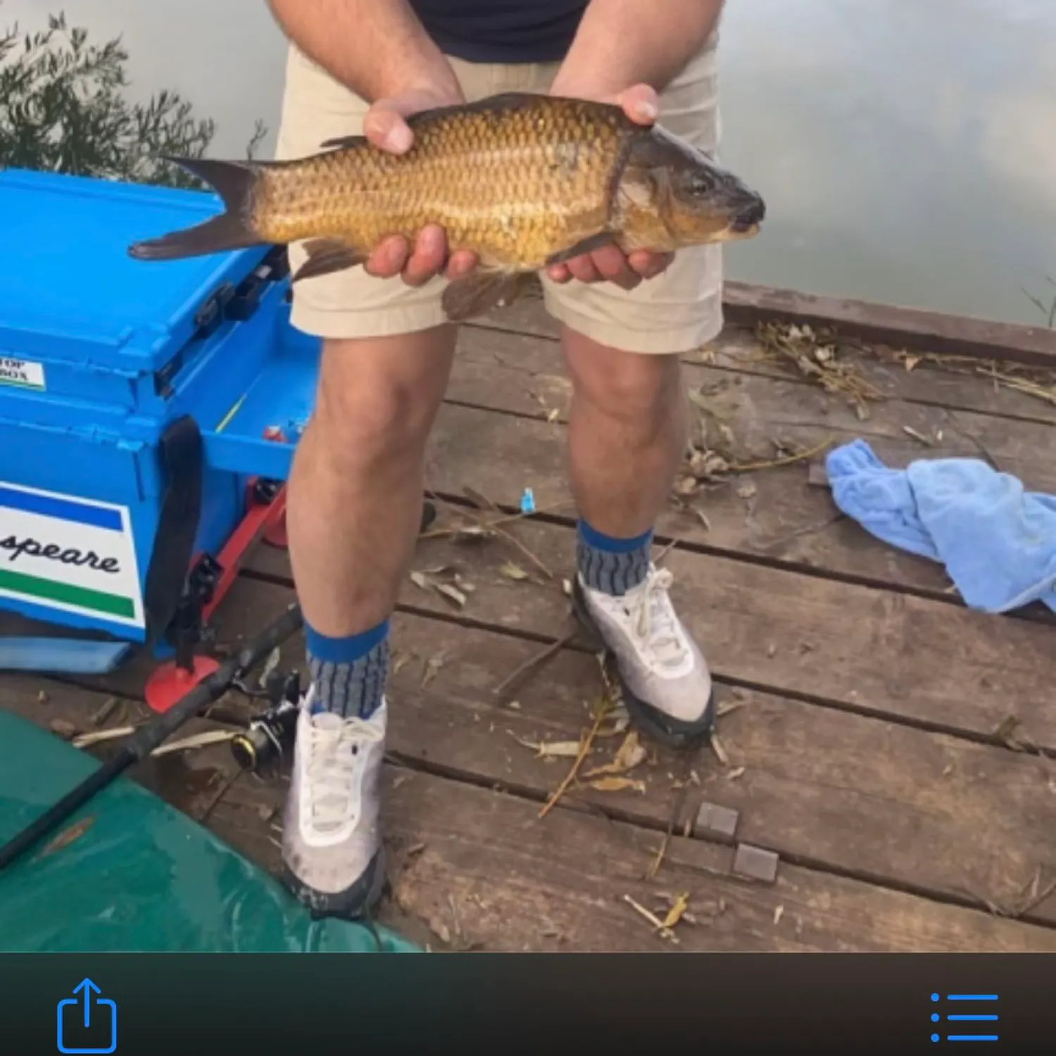 recently logged catches