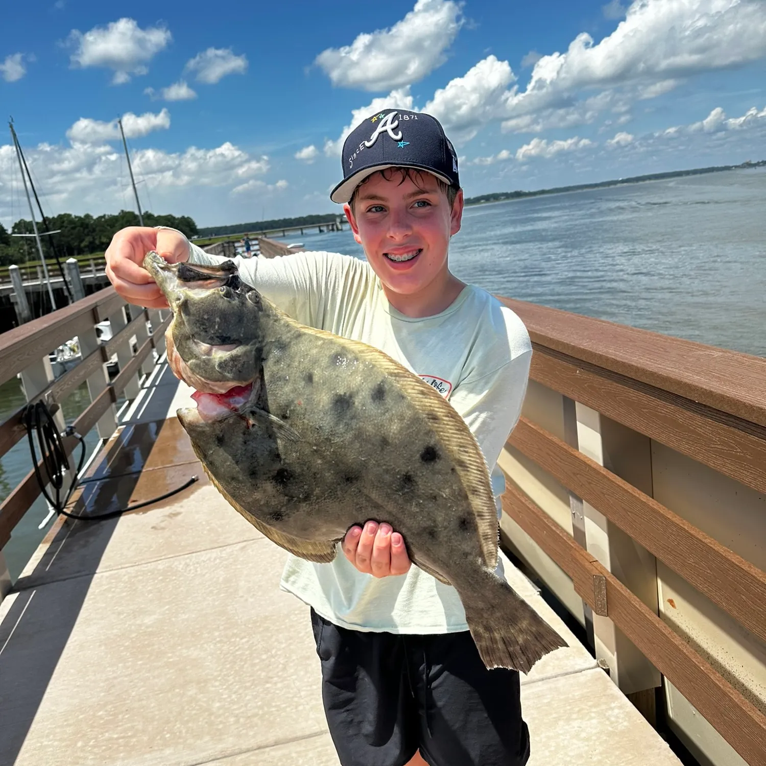 The most popular recent Gulf flounder catch on Fishbrain