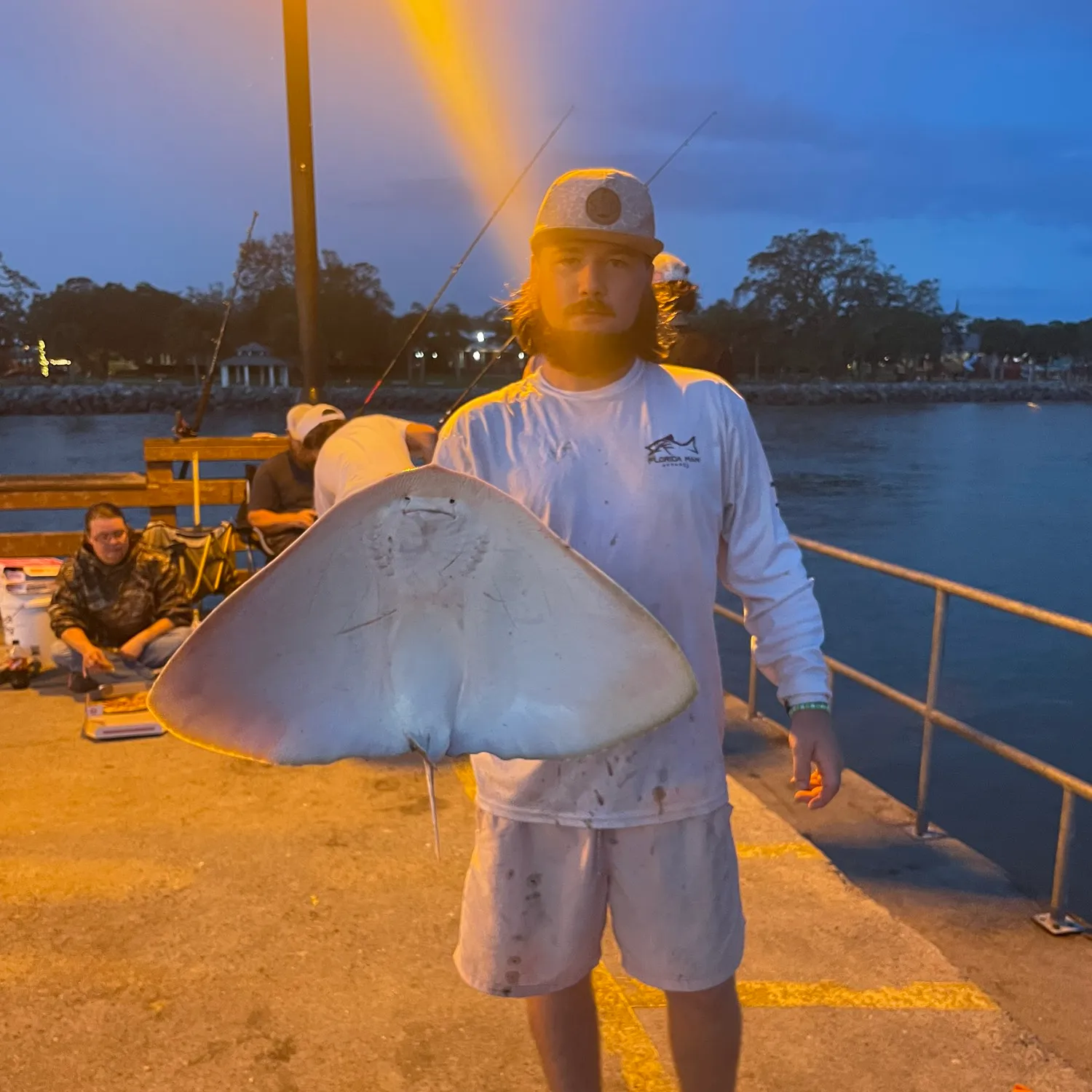 The most popular recent Spiny butterfly ray catch on Fishbrain