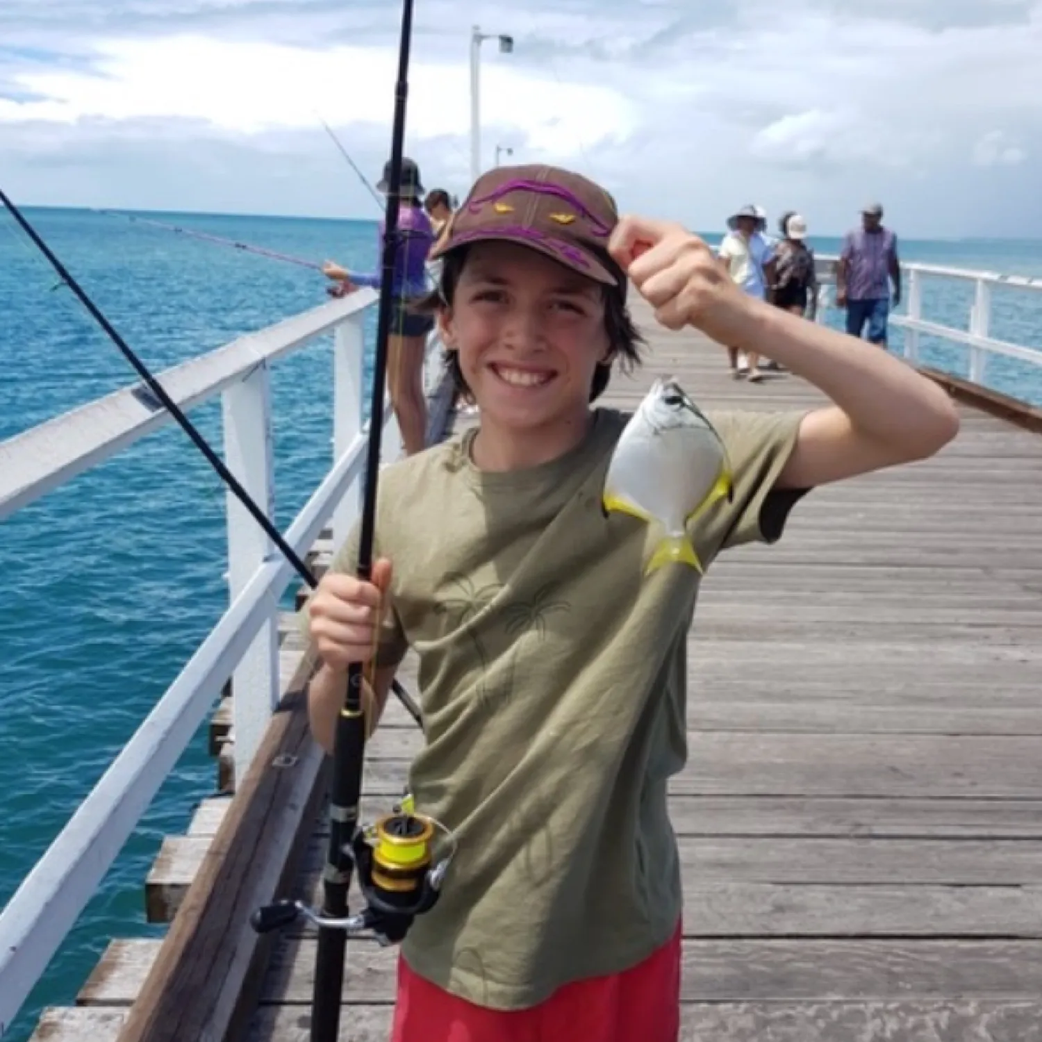 The most popular recent Gray angelfish catch on Fishbrain