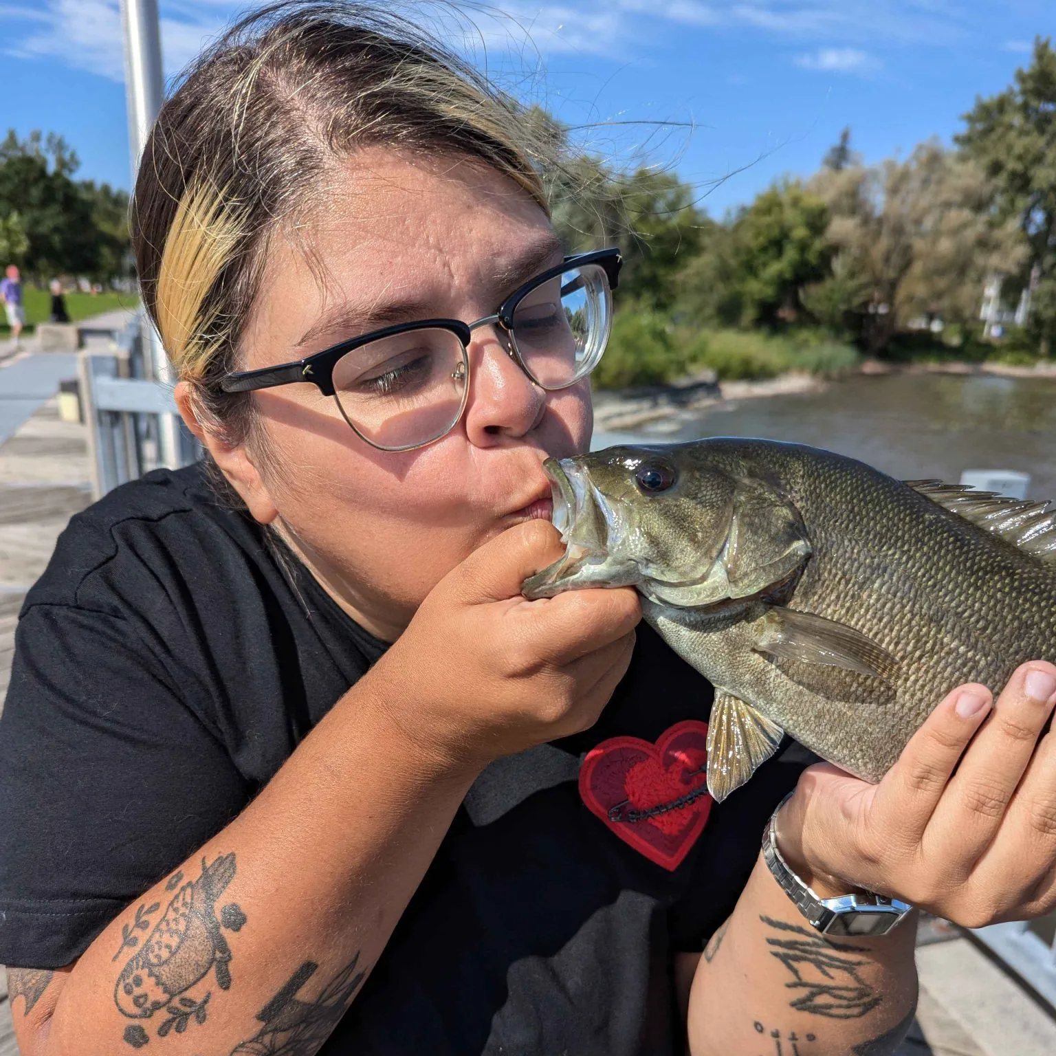 recently logged catches