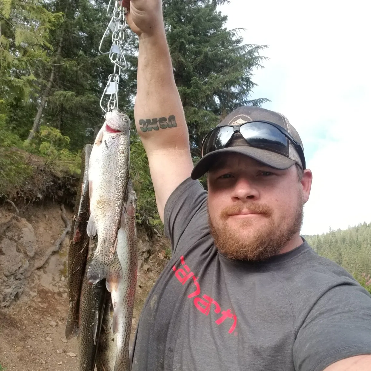 recently logged catches