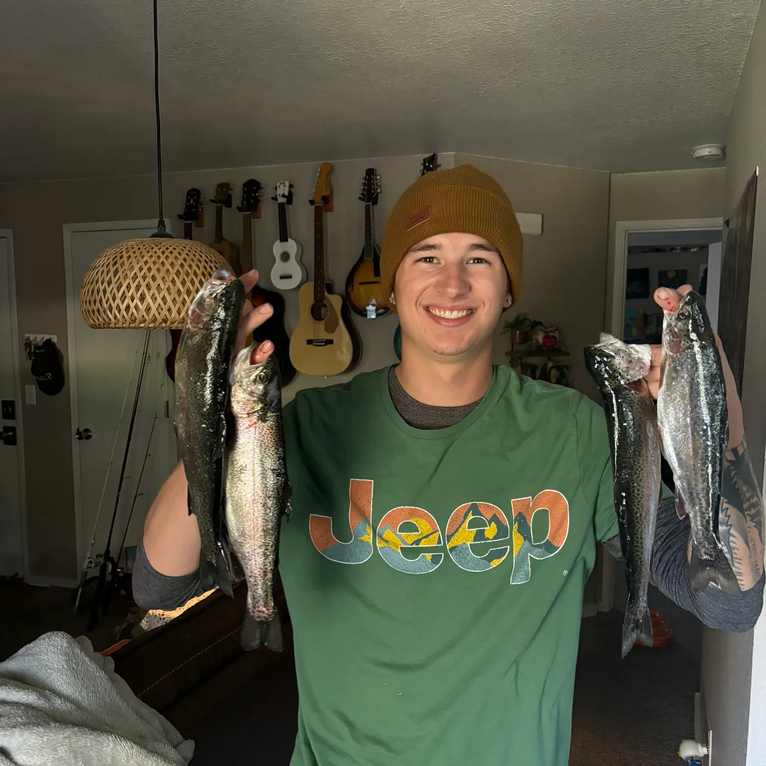 recently logged catches