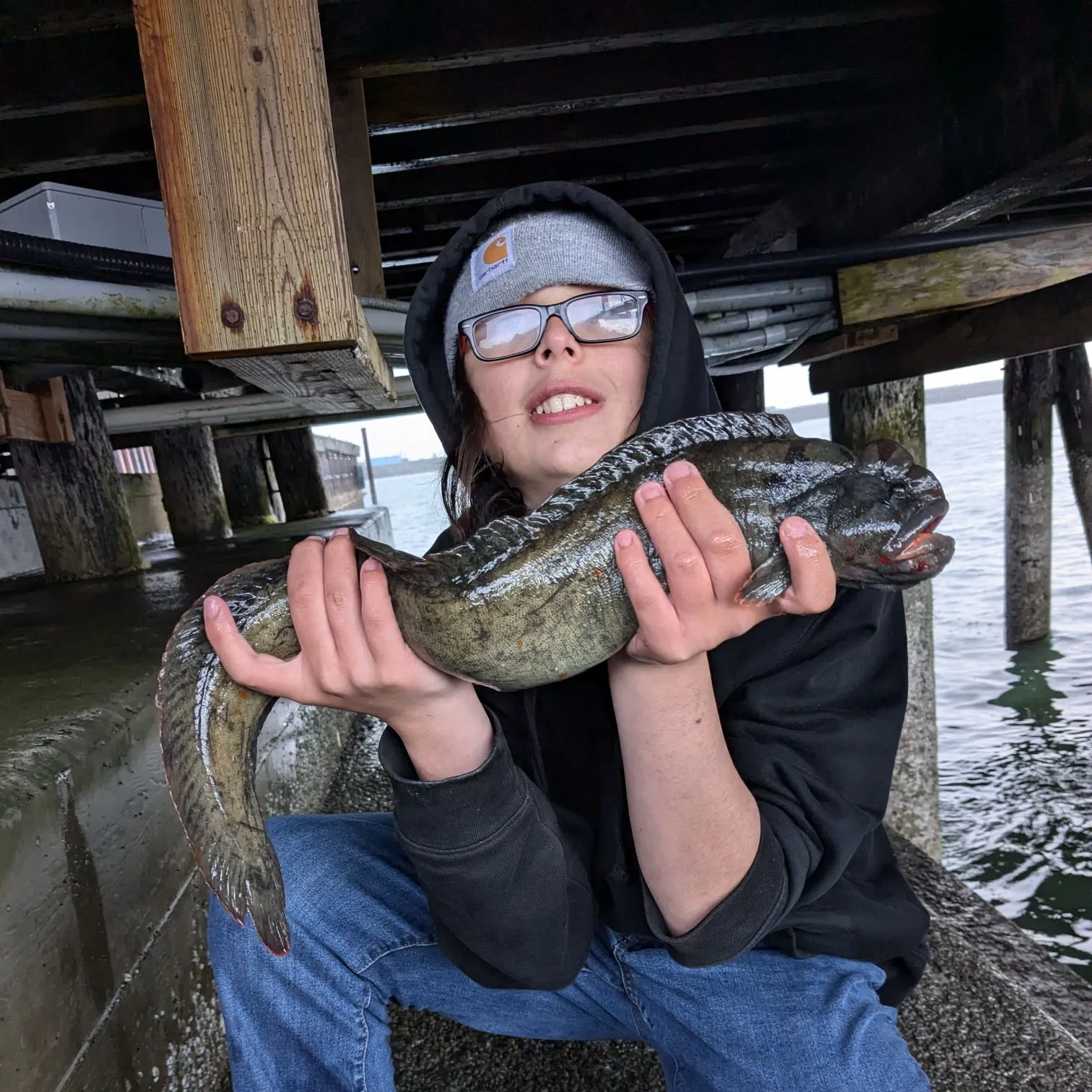 The most popular recent Monkeyface prickleback catch on Fishbrain