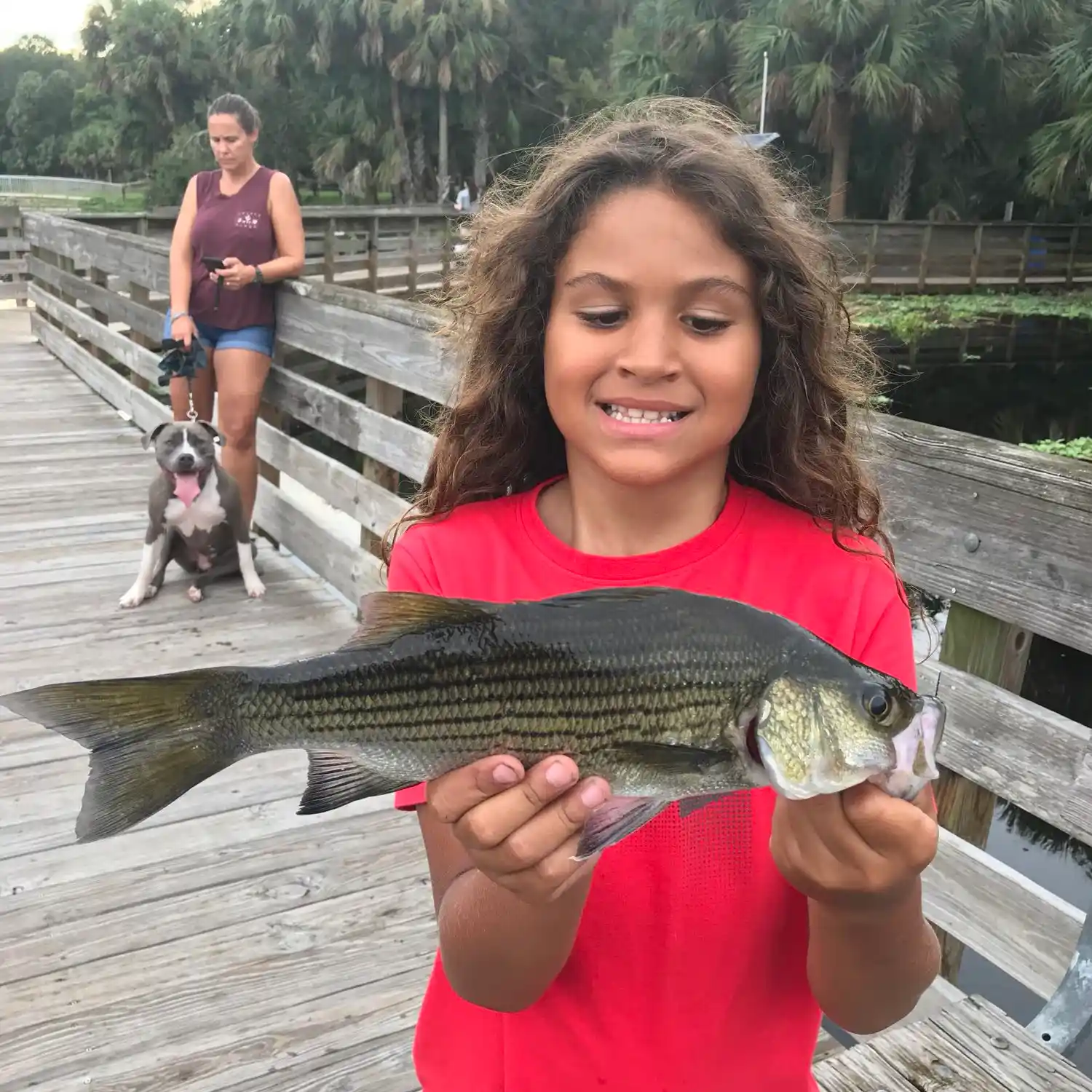 Fishing Girl Mullet and Florida Fishing Report 