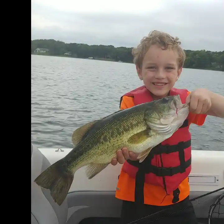 CROOKED LAKE Fishing Map