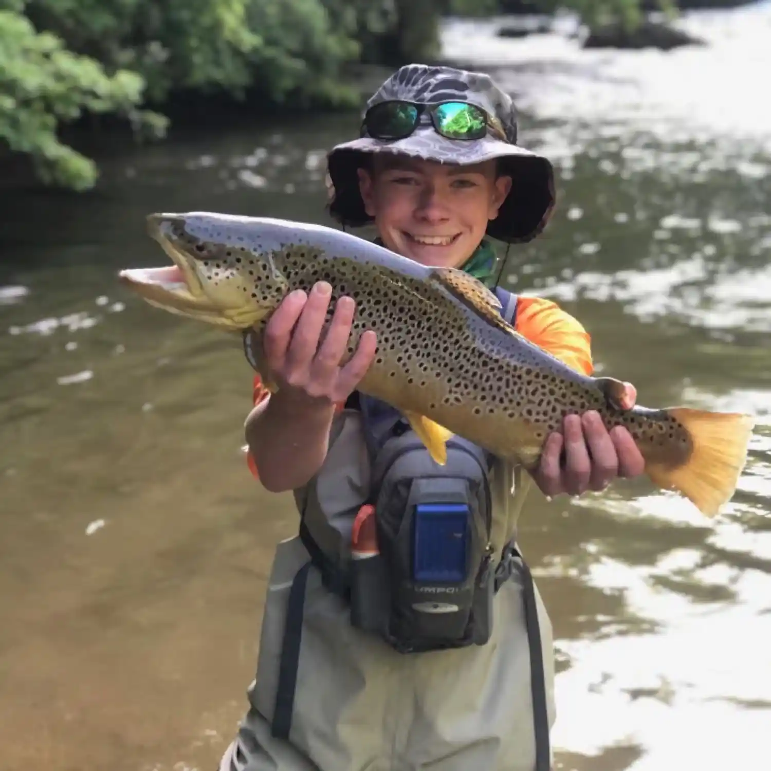 Rocky Broad River Fly Fishing Trips