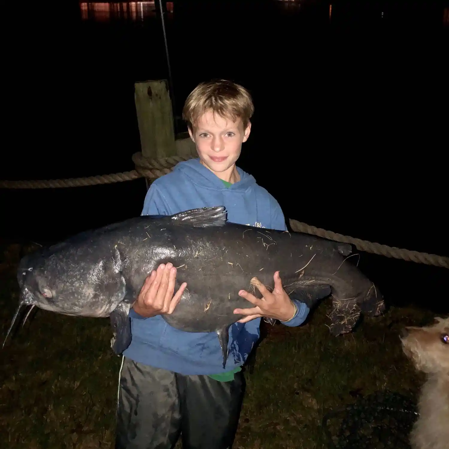 Badin Lake may be the home of North Carolina's biggest blue catfish, and  March is prime fishing time