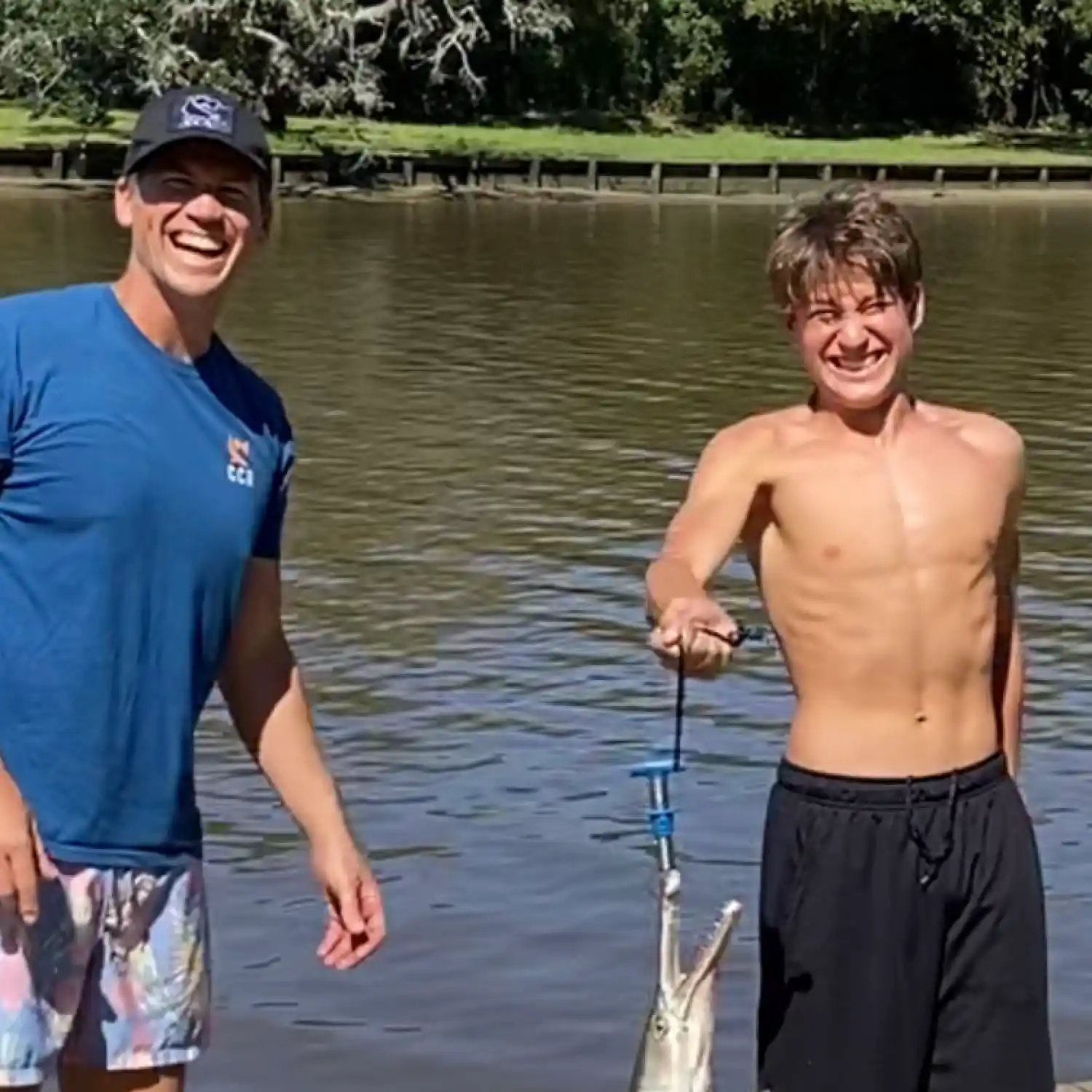 San Bernard River, Texas, Solid Fishing