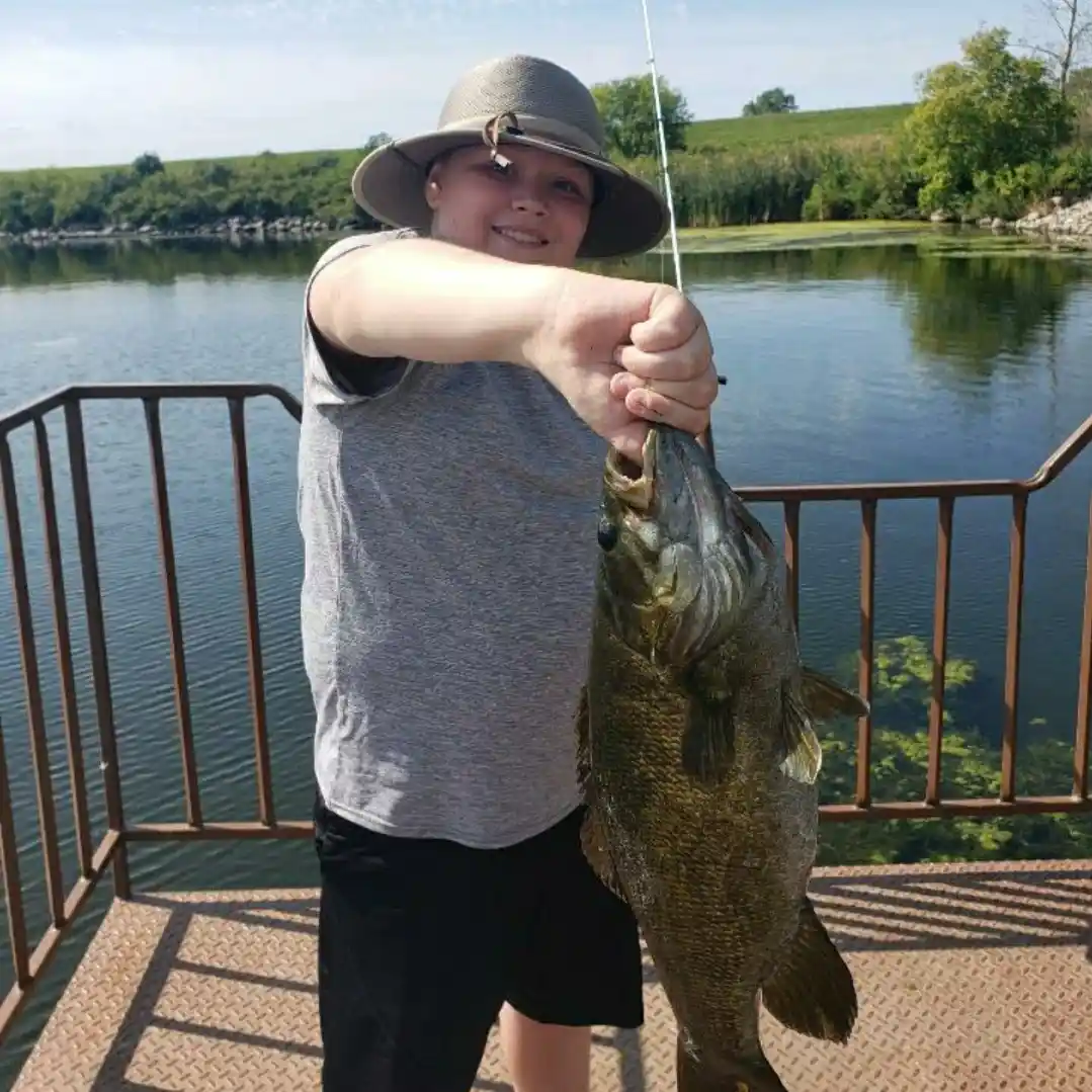 Proof There Are Fish In This Lake - Early Lake Ashtabula 