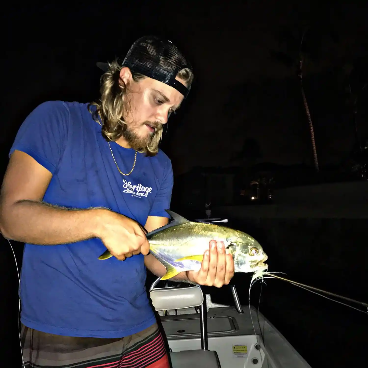 TARPON FISHING IN LAKE WYMAN BOCA RATON, FLORIDA 