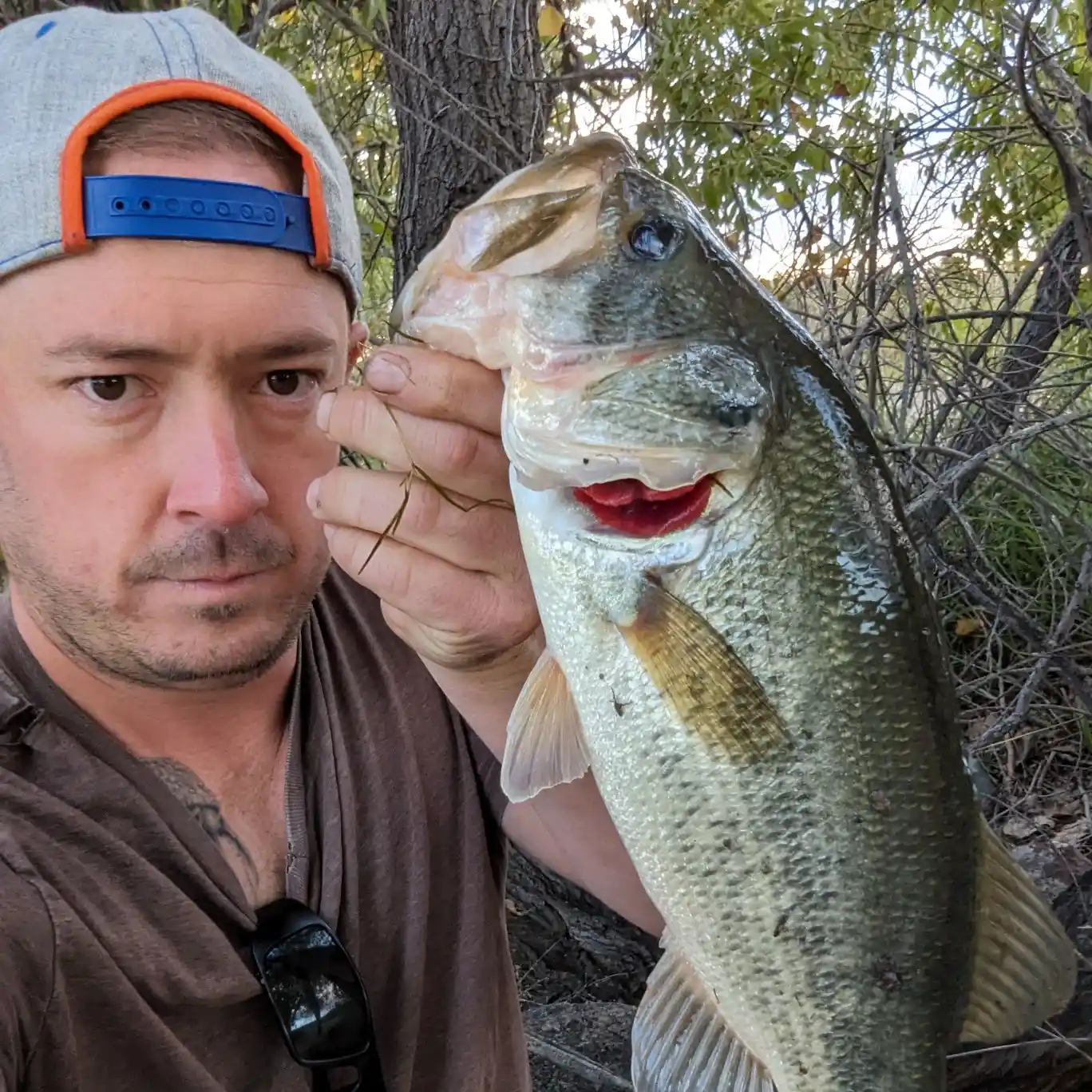 Bass Fishing Water Trucker Hat