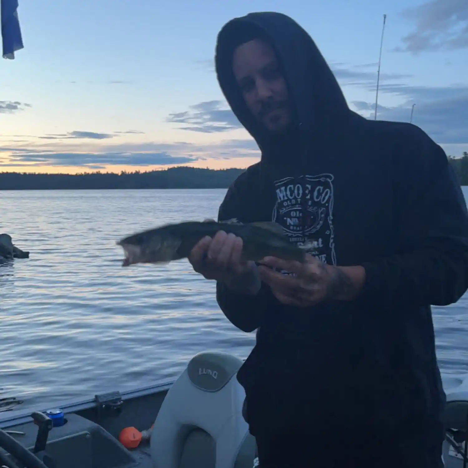 Fishing Cliff Lake in Sunset Country