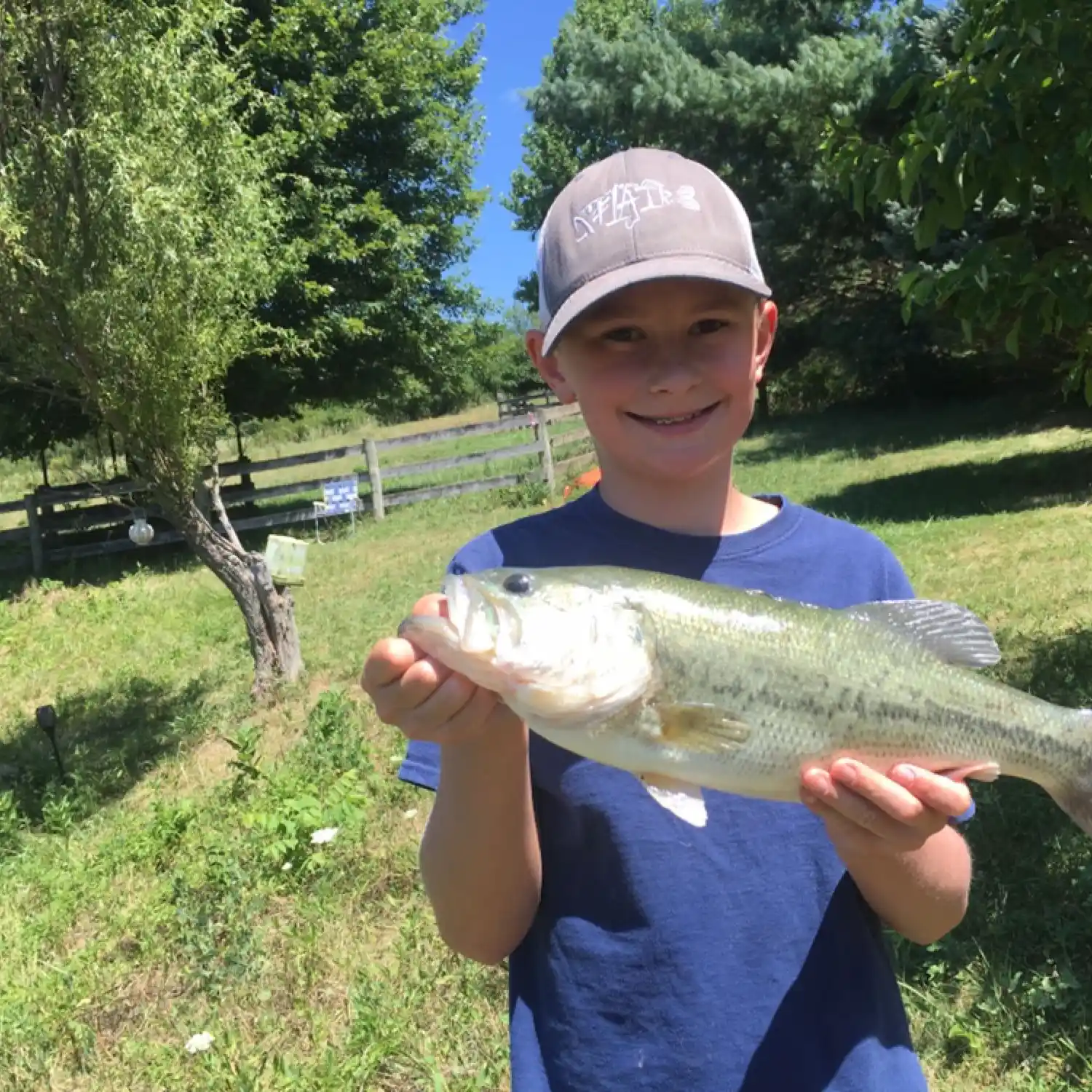 Acton Lake Fishing Map, Southwest Ohio