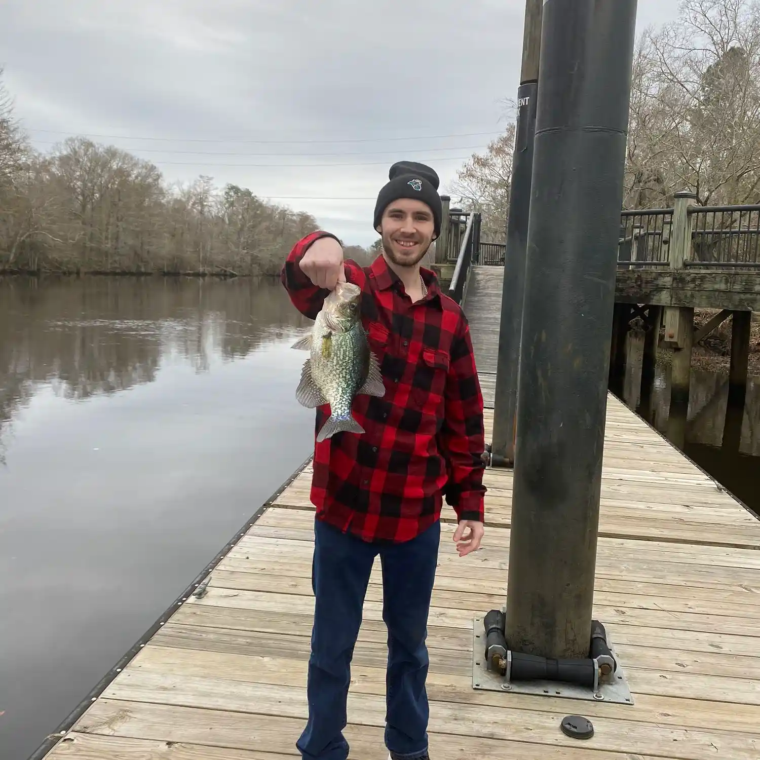 Catch more cool weather crappie on the Waccamaw River