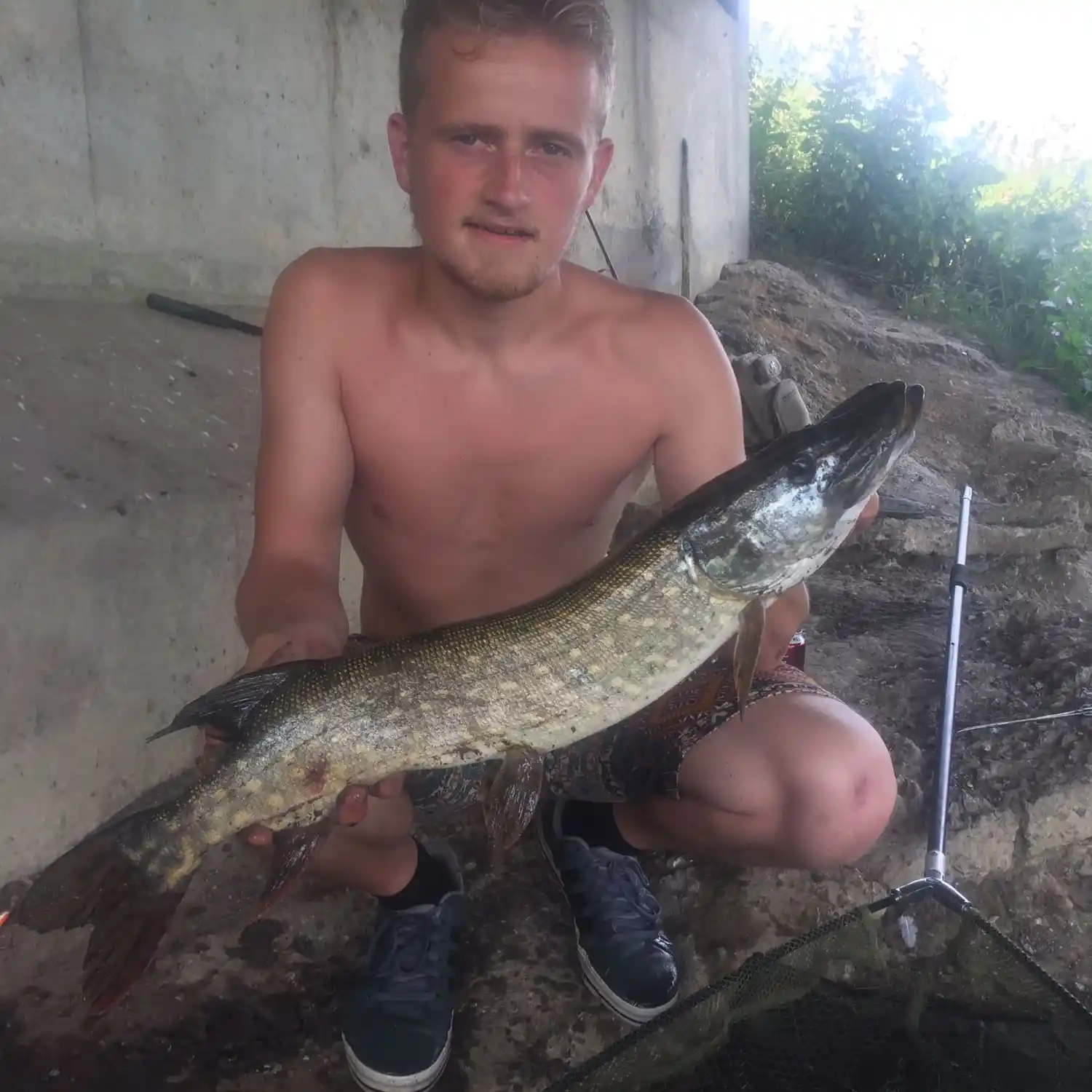 River Fishing for Bream on the Ouse