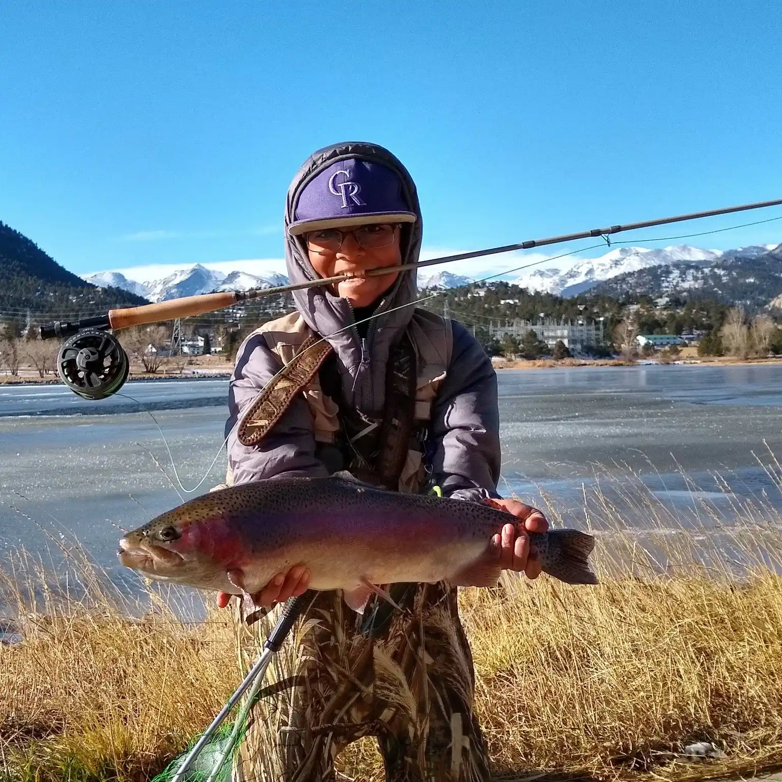 Best Fishing in Estes Park! Pond Fishing for kids! Estes Park