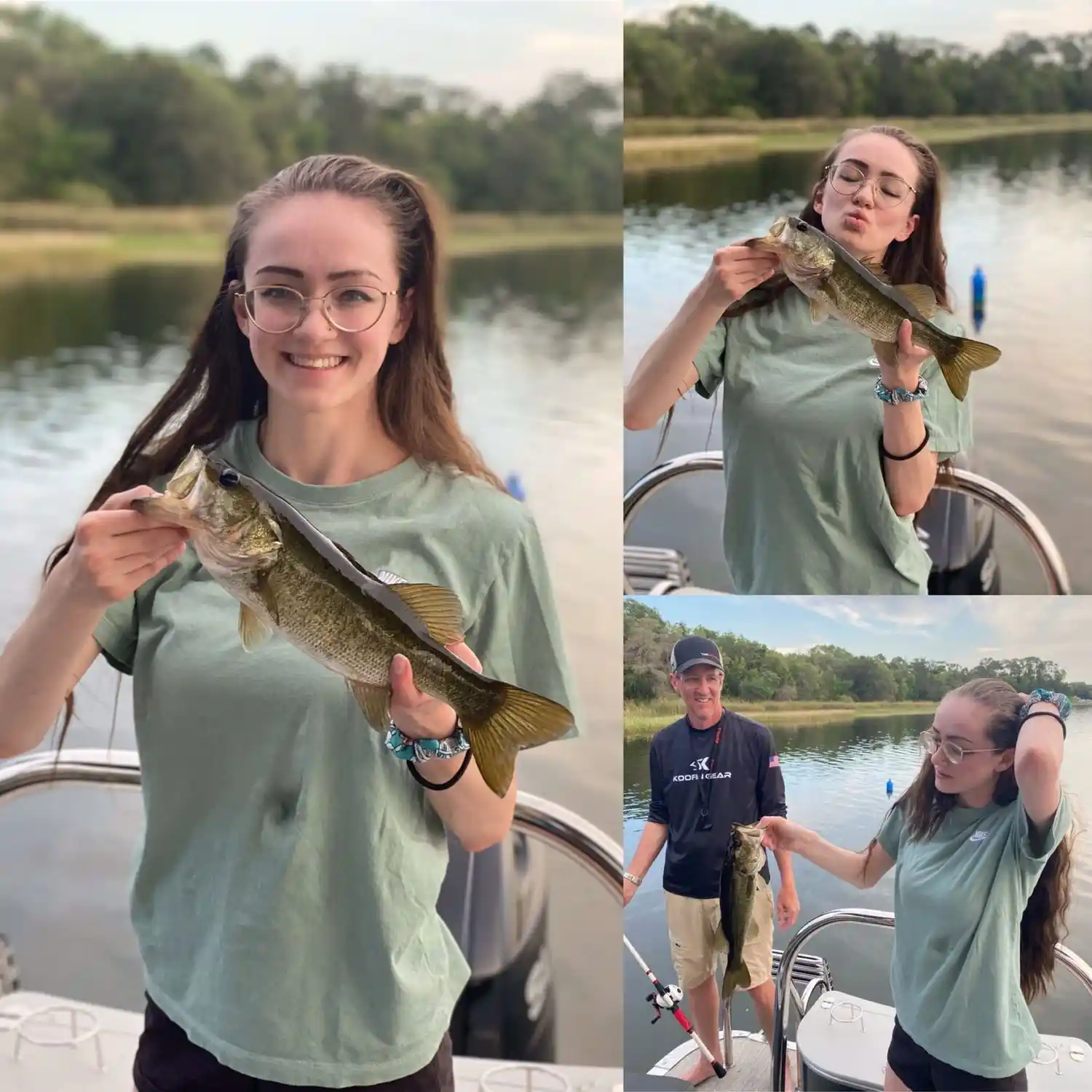 ATLanyards Reel Girls Fish! Fishing License Holder, Girl Fishing