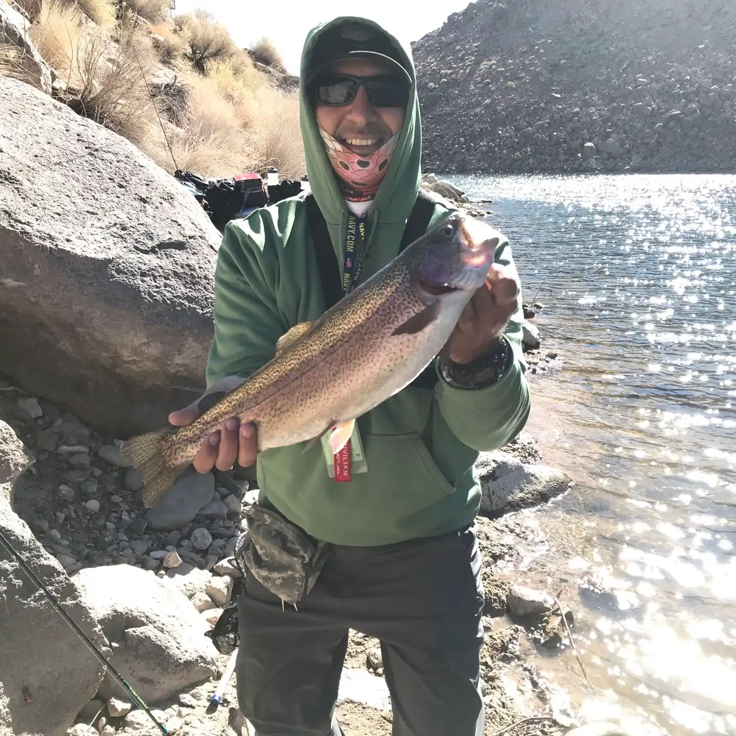 Pleasant Valley Reservoir, Trout Fishing, Bishop California