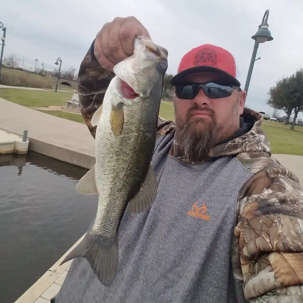 Bass Fishing Farm Pond with the Biggest Hook from Cabelas 