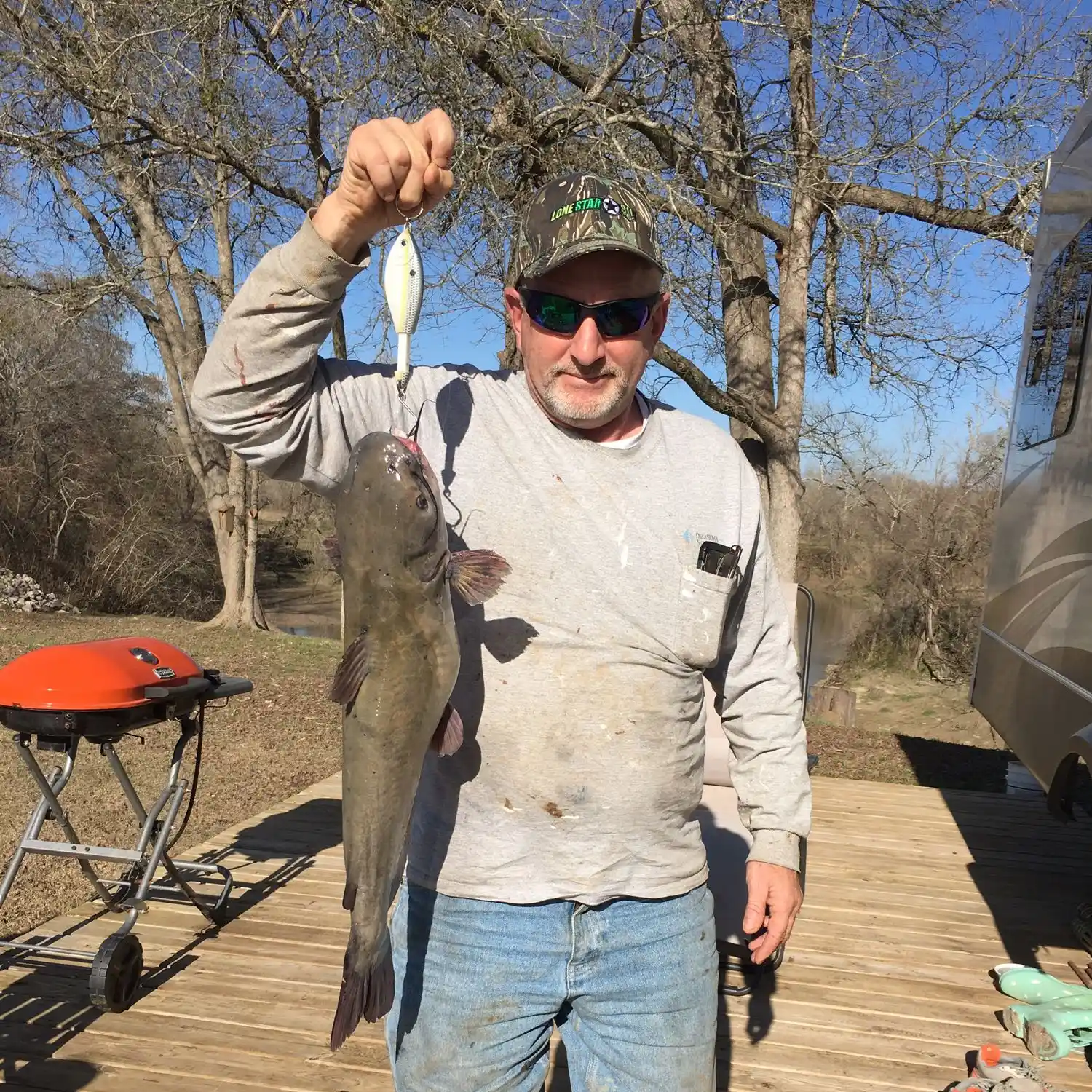 Black Bass Fishing the San Marcos River, TX - In4adventure