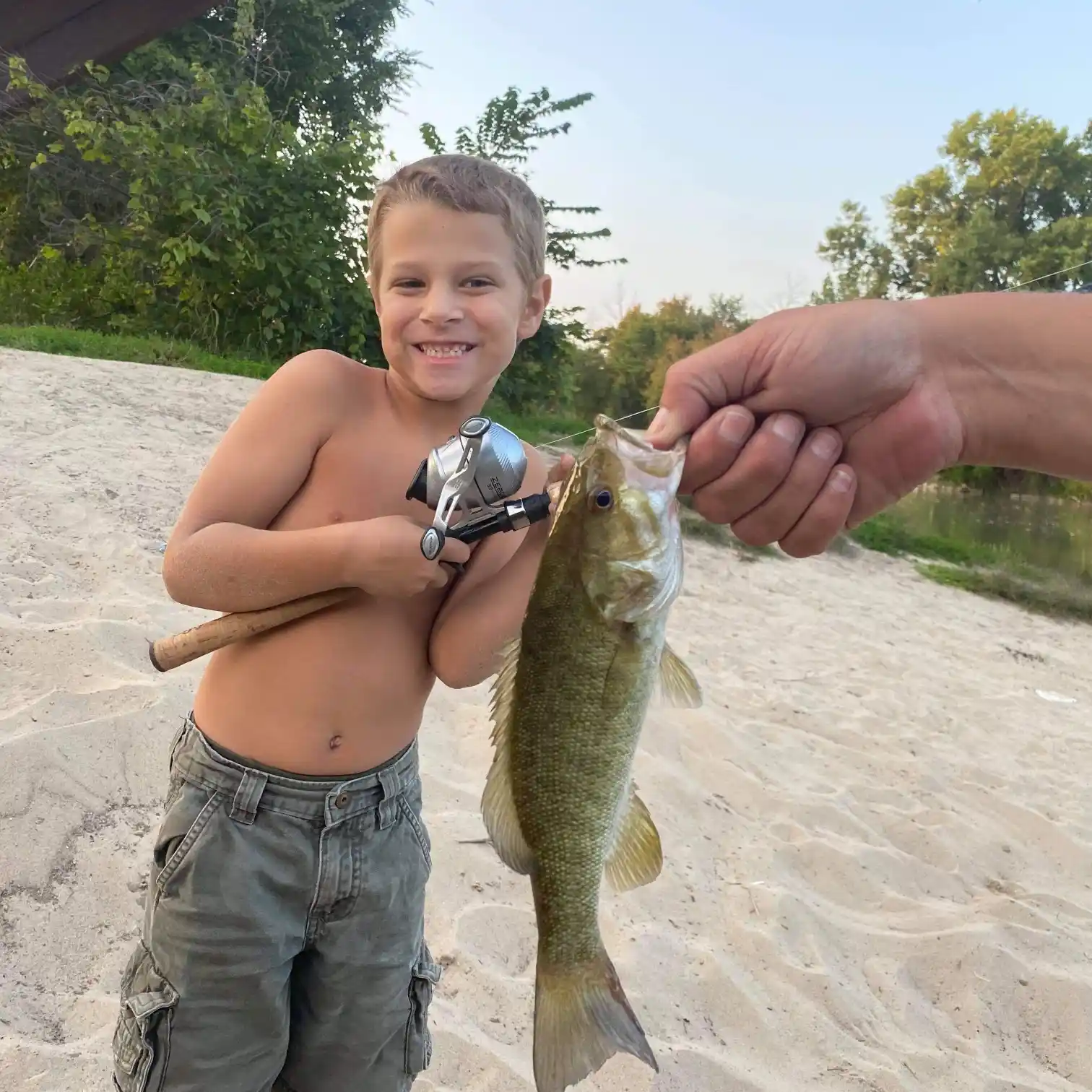 Chippewa River fishing reports Midland MI United States