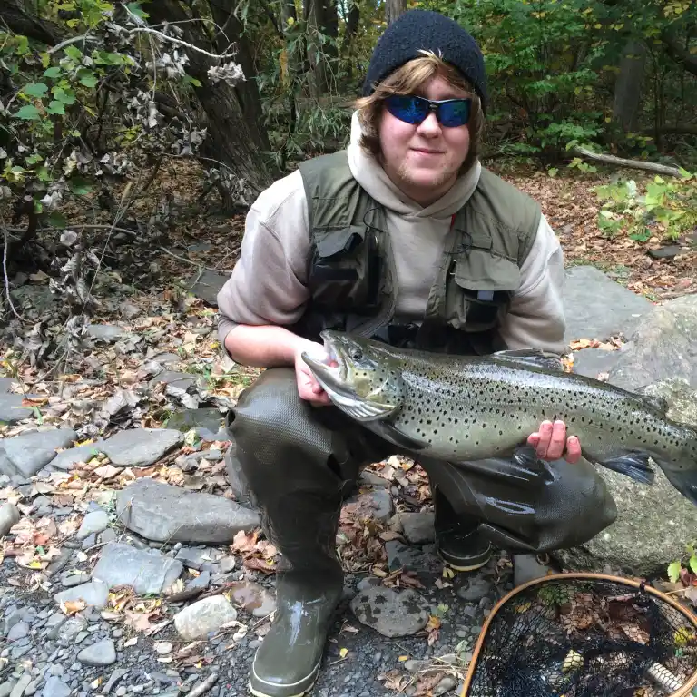 Trout Fishing New Jersey's Big Flatbrook 