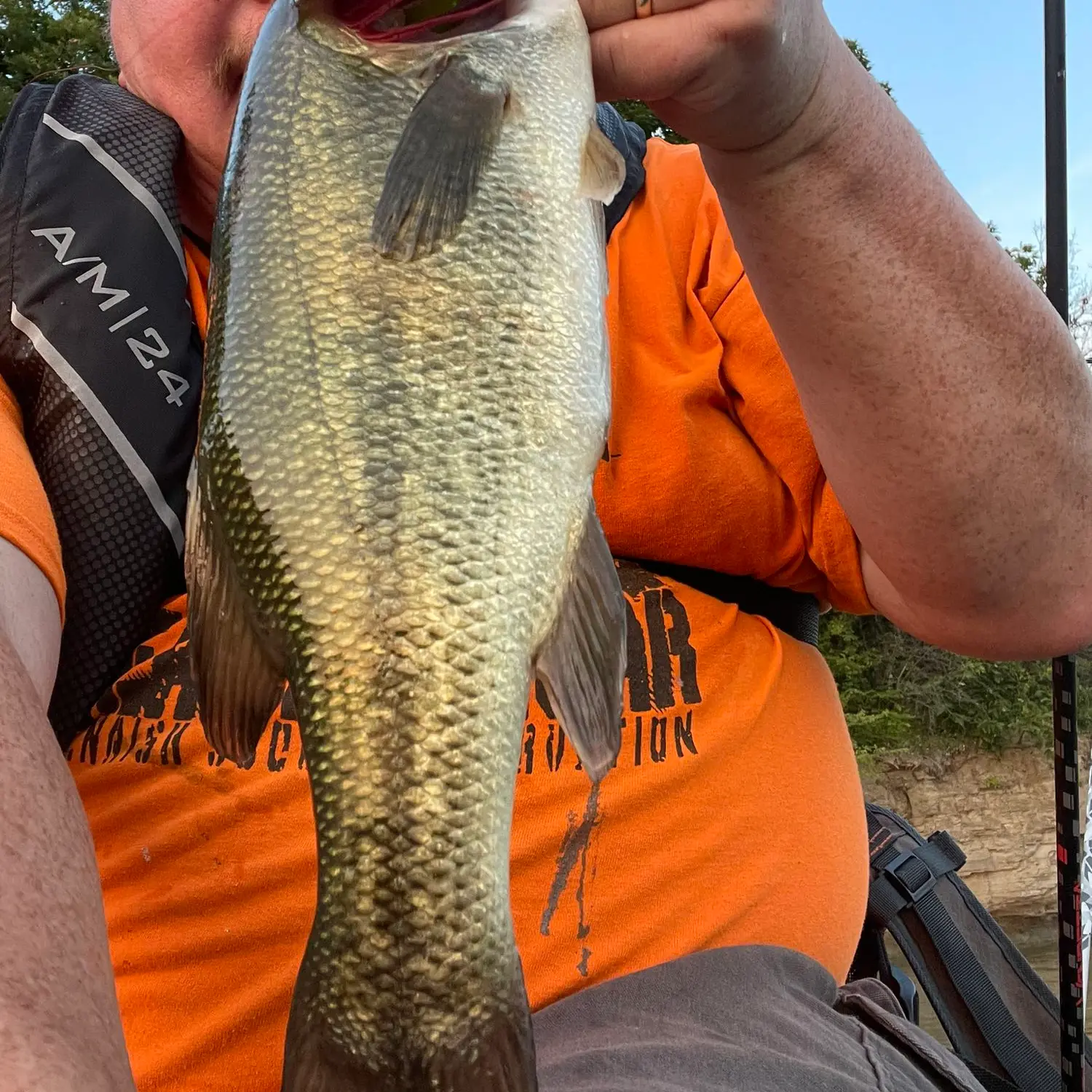 BIG Crappie in Kansas City Jacomo lake 