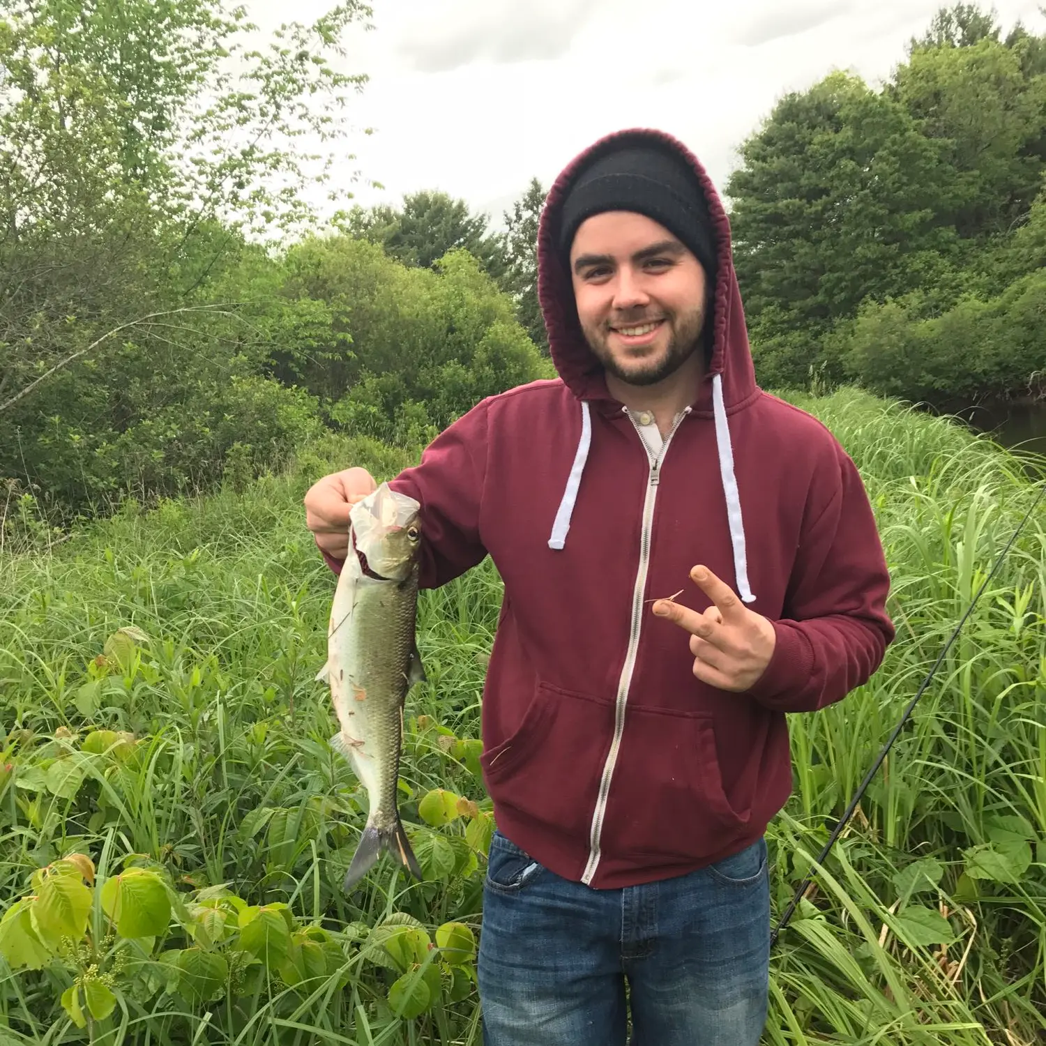 Catching a monster fish in the Annapolis River