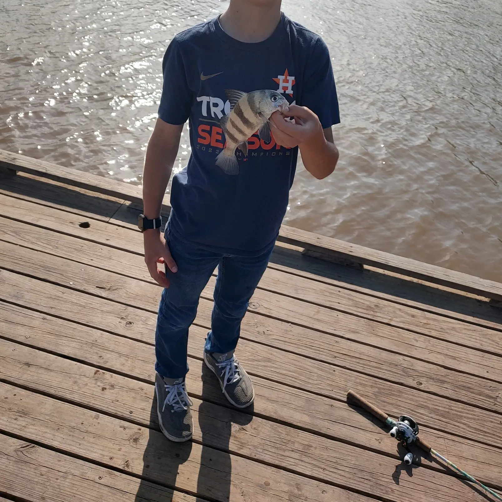 San Bernard River, Texas, Solid Fishing