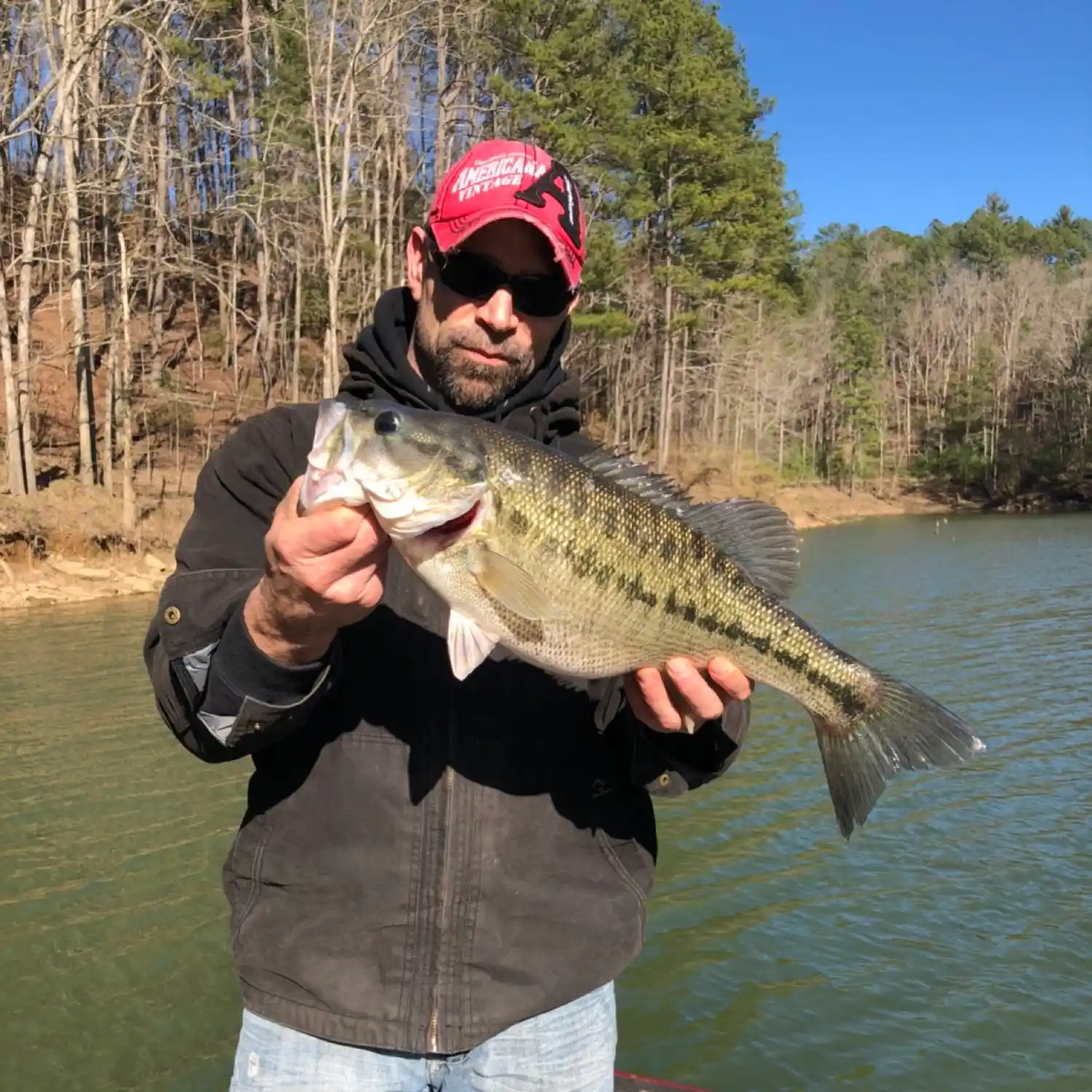 Carters lake deals bank fishing