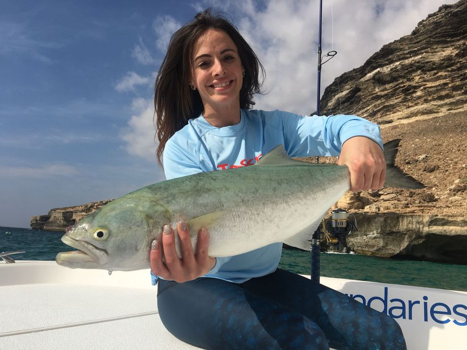 The most popular recent Bluefish catch on Fishbrain